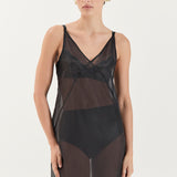 Georgette Dress - Noir