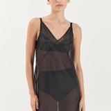 Georgette Dress - Noir