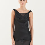 Carla Top - Noir