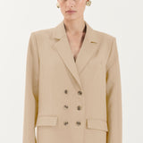 Mattea Coat - Sand