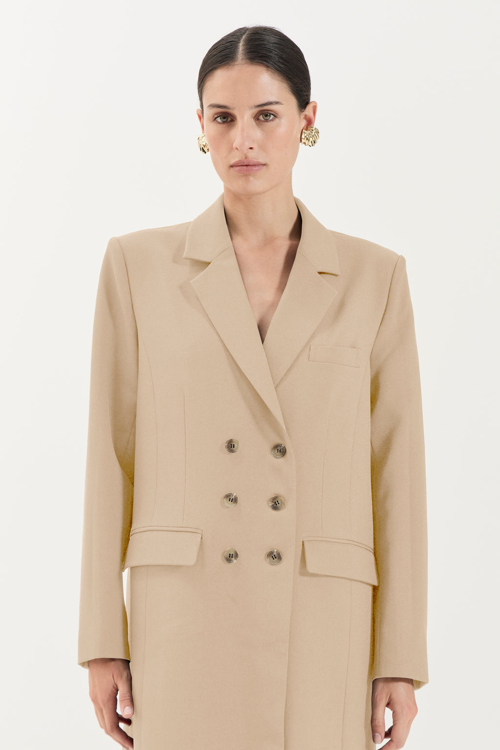 Mattea Coat - Sand