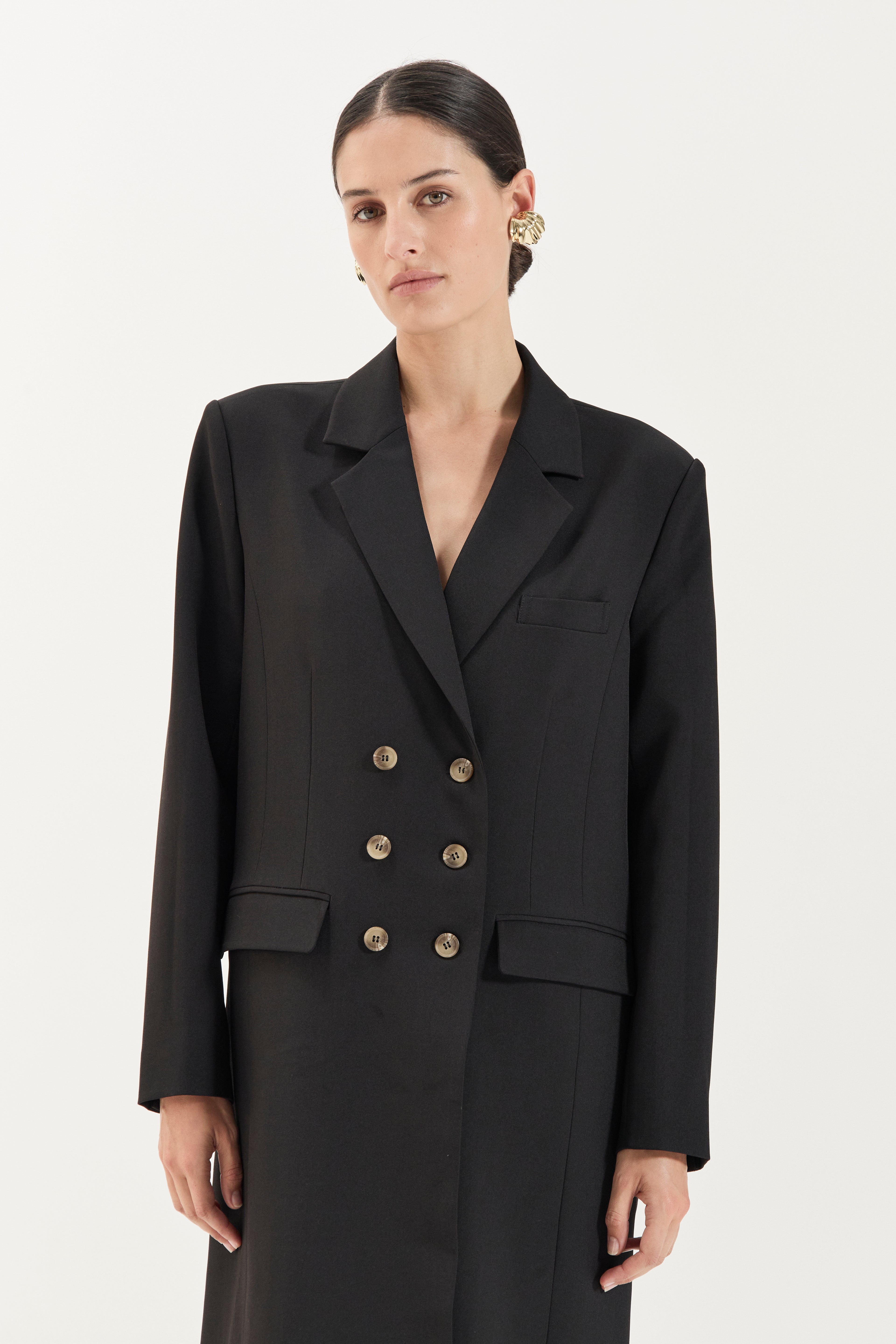 Mattea Coat - Noir