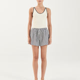 Beau Short - Noir Stripe