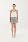 Beau Short - Noir Stripe