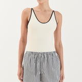 Beau Short - Noir Stripe