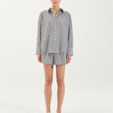 Franca Shirt - Noir Stripe