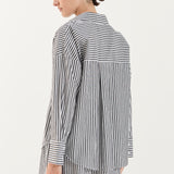 Franca Shirt - Noir Stripe