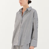 Franca Shirt - Noir Stripe