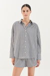 Franca Shirt - Noir Stripe