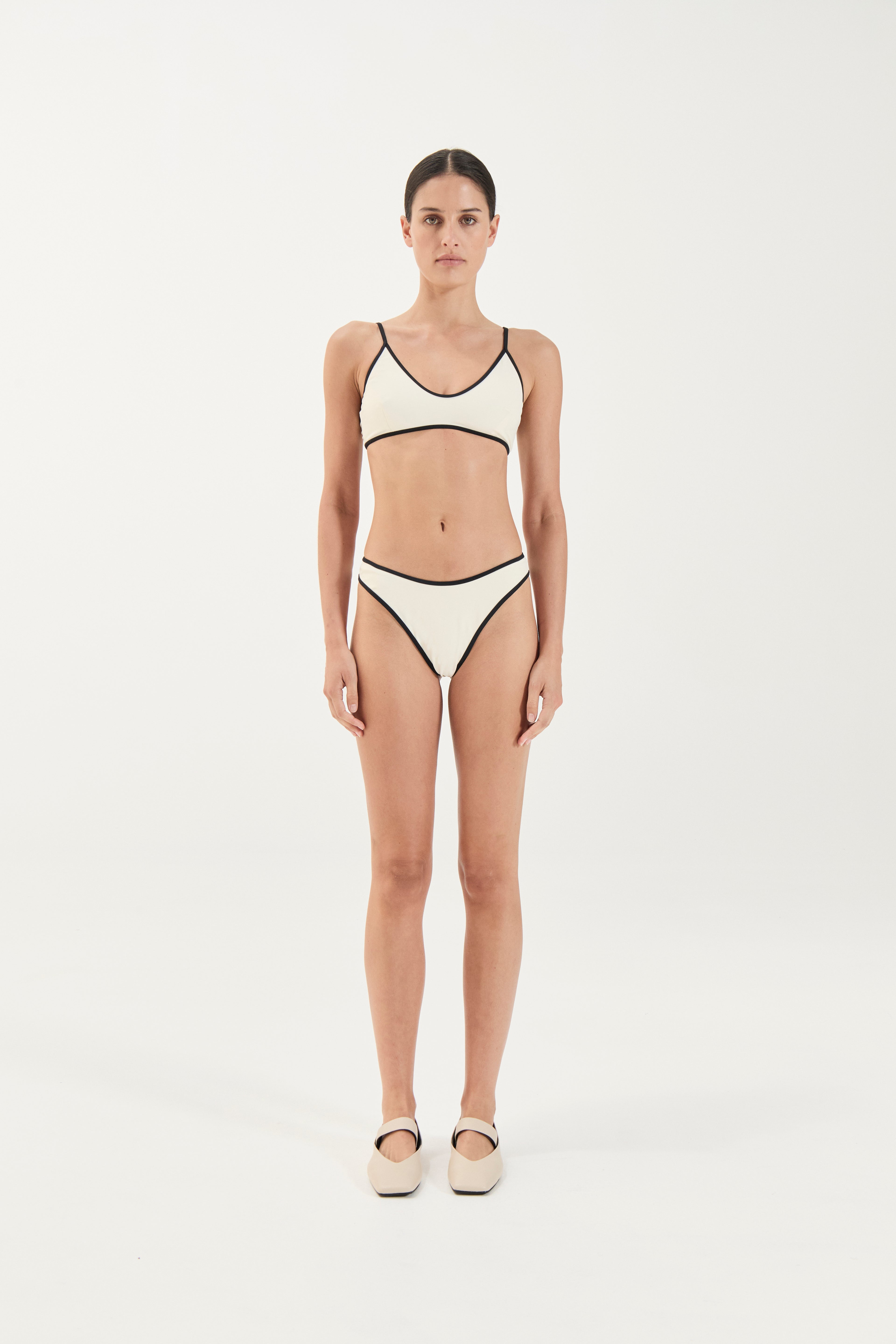 Swim 90's Brief - Ivory