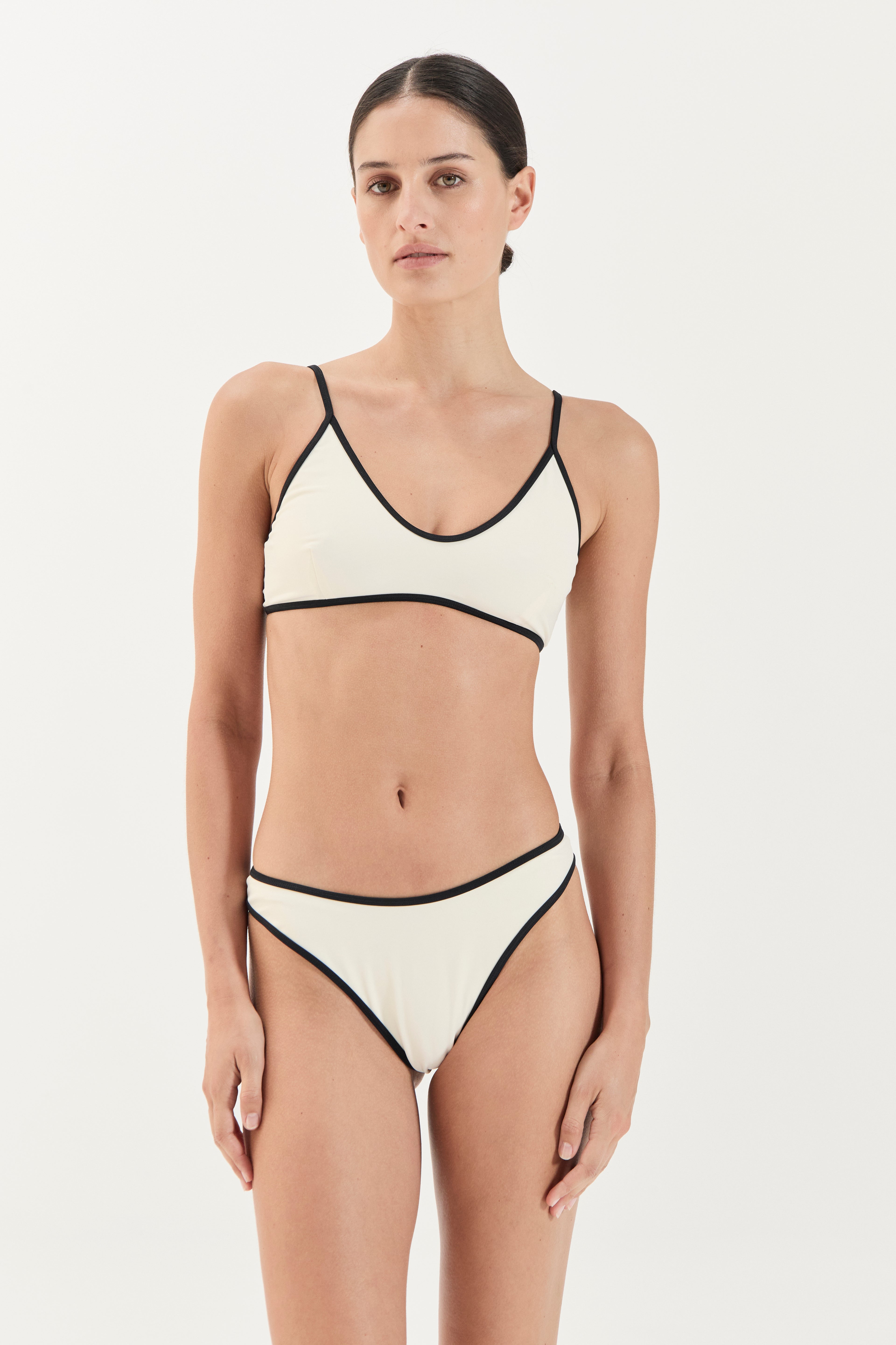 Swim 90's Brief - Ivory
