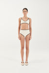 Swim High Waist Brief - Ivory