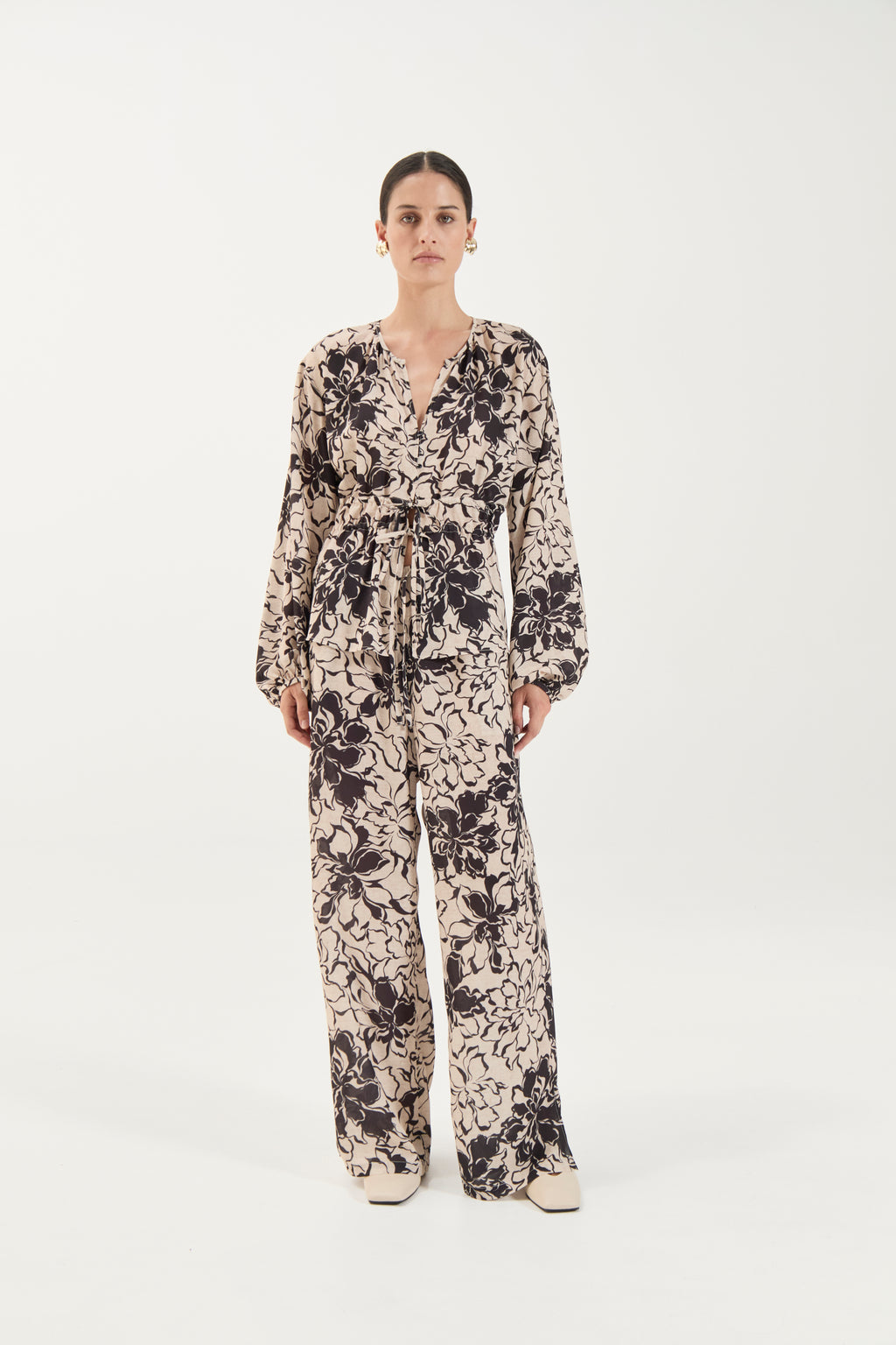 Poppy Blouse - Flora