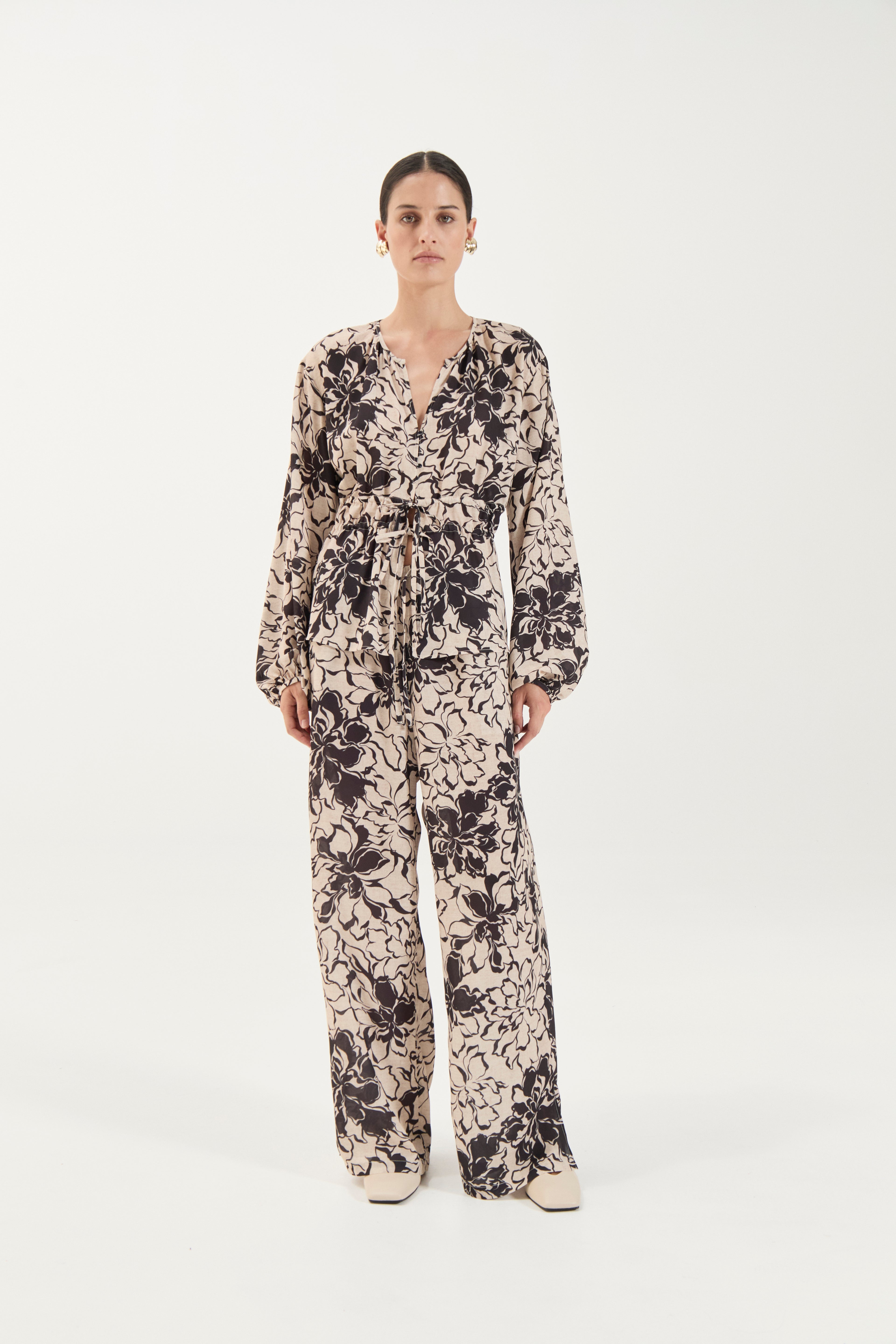 Poppy Blouse - Flora