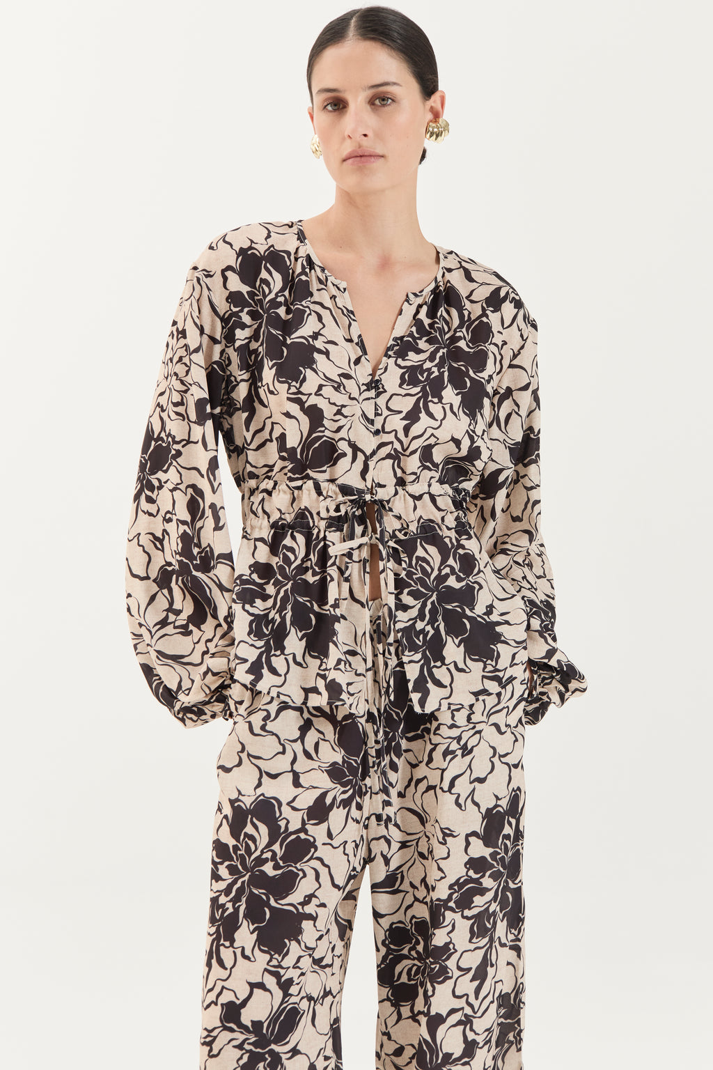 Poppy Blouse - Flora