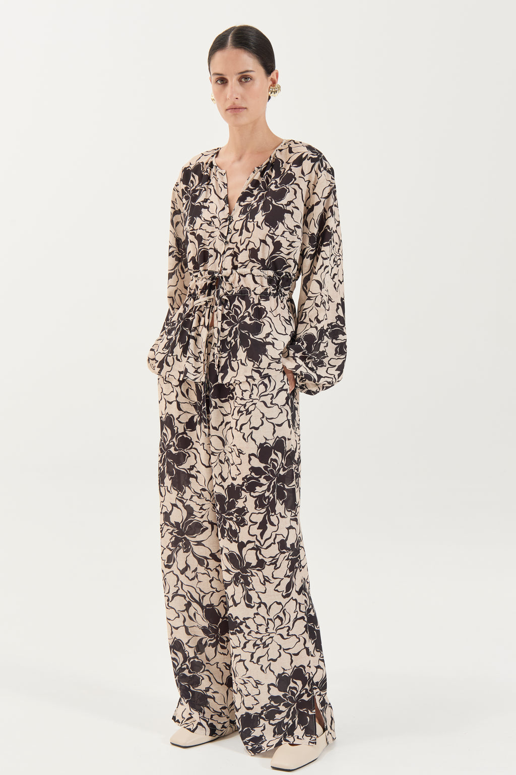 Poppy Blouse - Flora