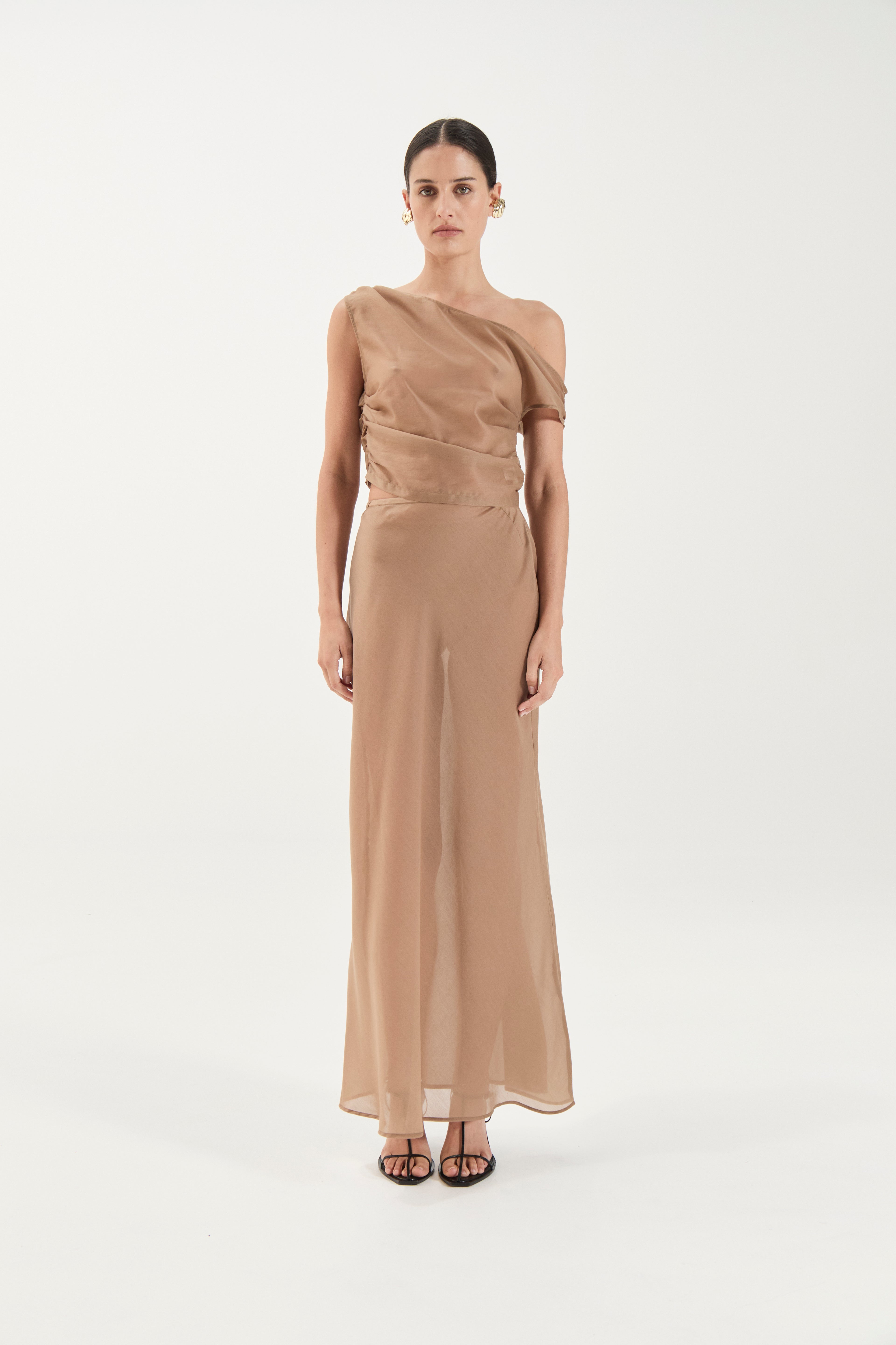 Genevieve Top - Toffee