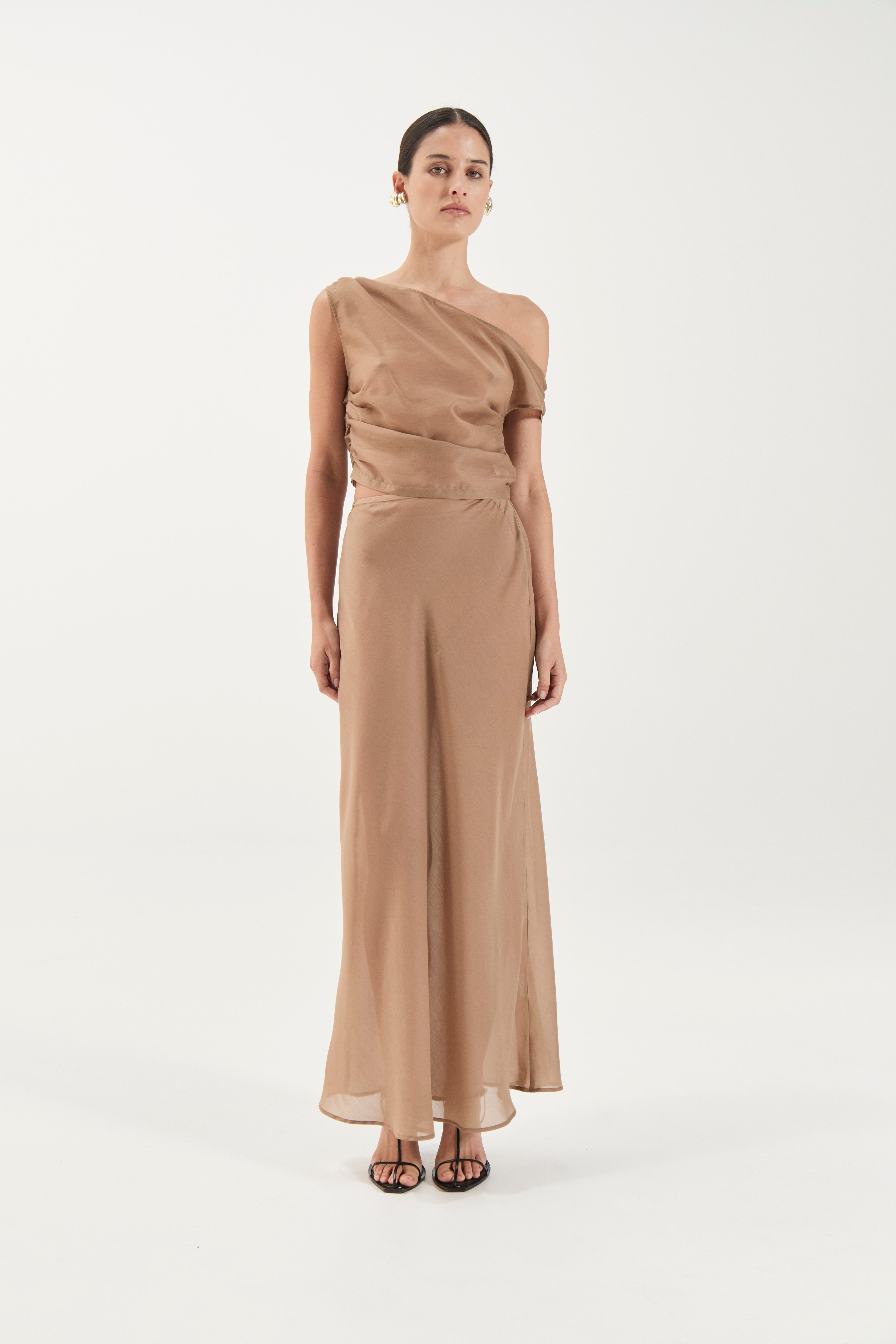 Francesca Skirt - Toffee