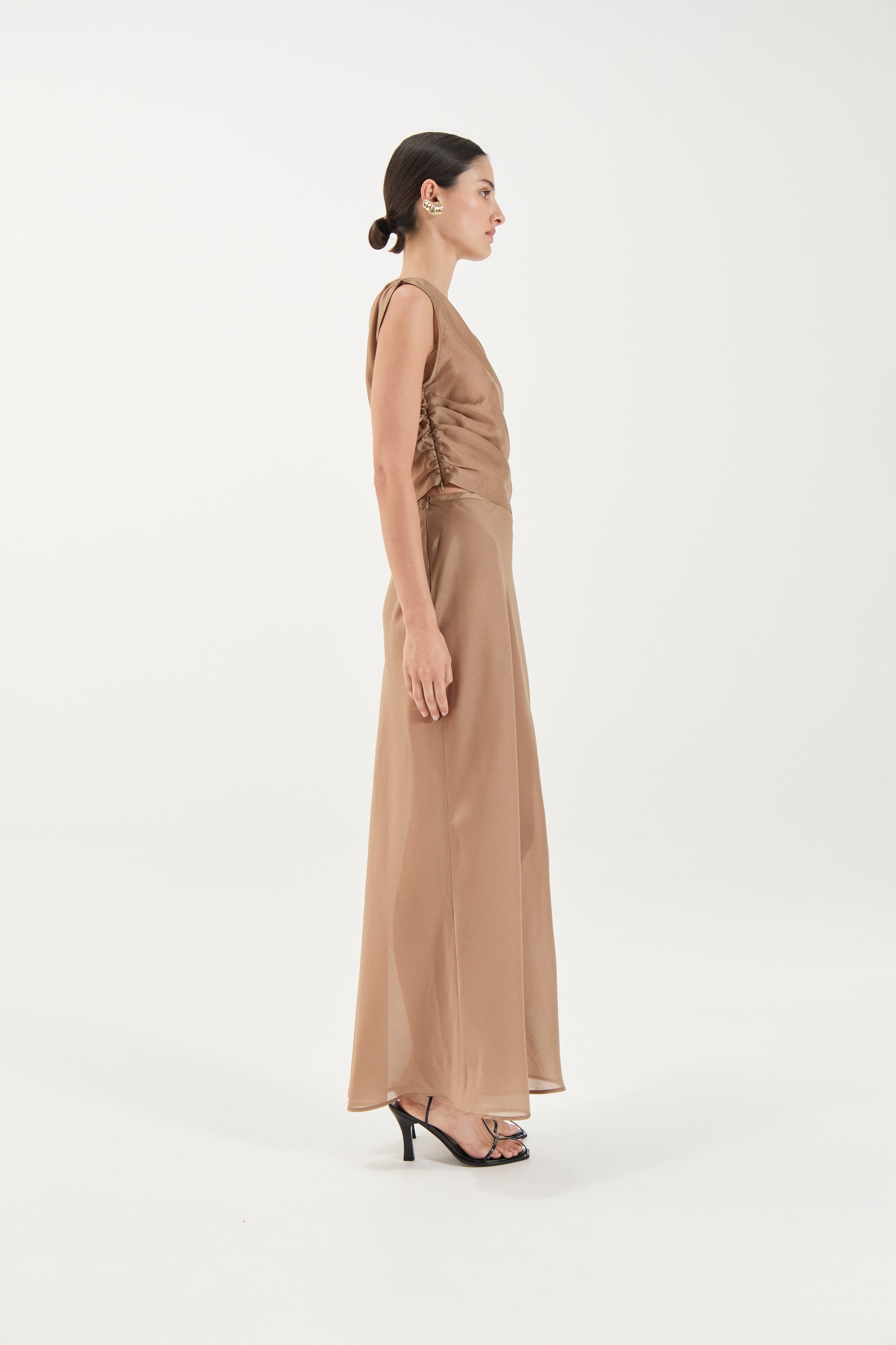 Genevieve Top - Toffee