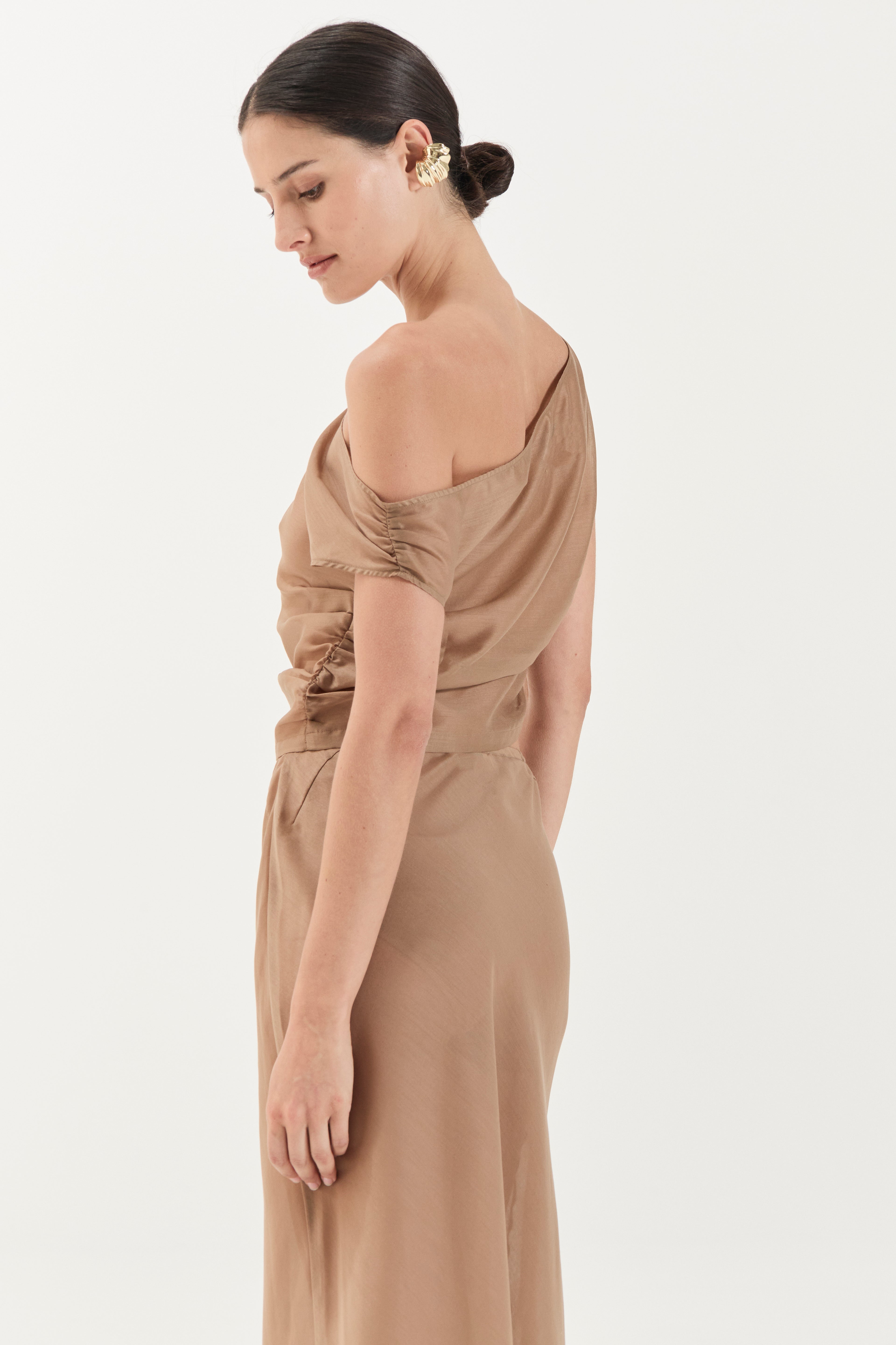 Genevieve Top - Toffee