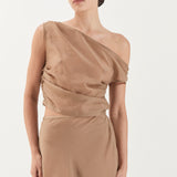 Genevieve Top - Toffee