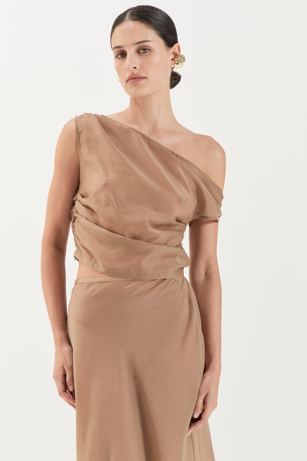 Genevieve Top - Toffee