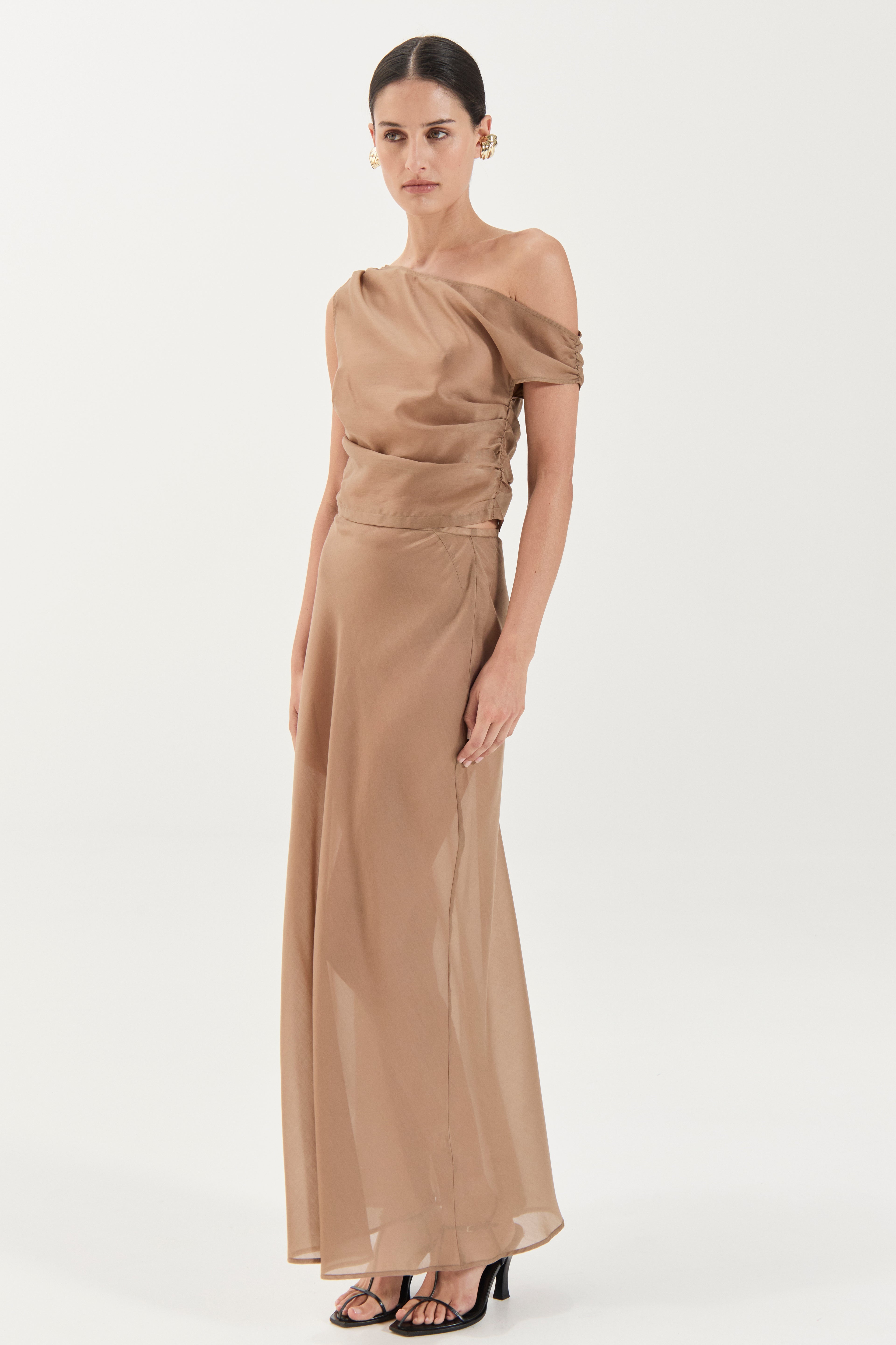 Genevieve Top - Toffee