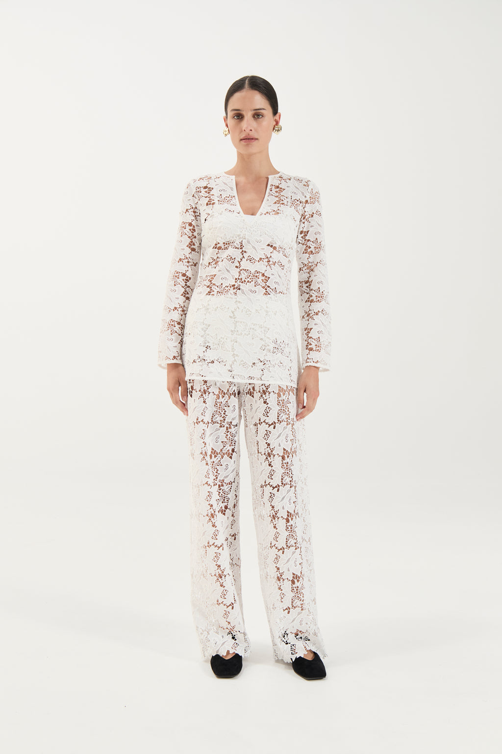 Zara Pants - Crochet Lace