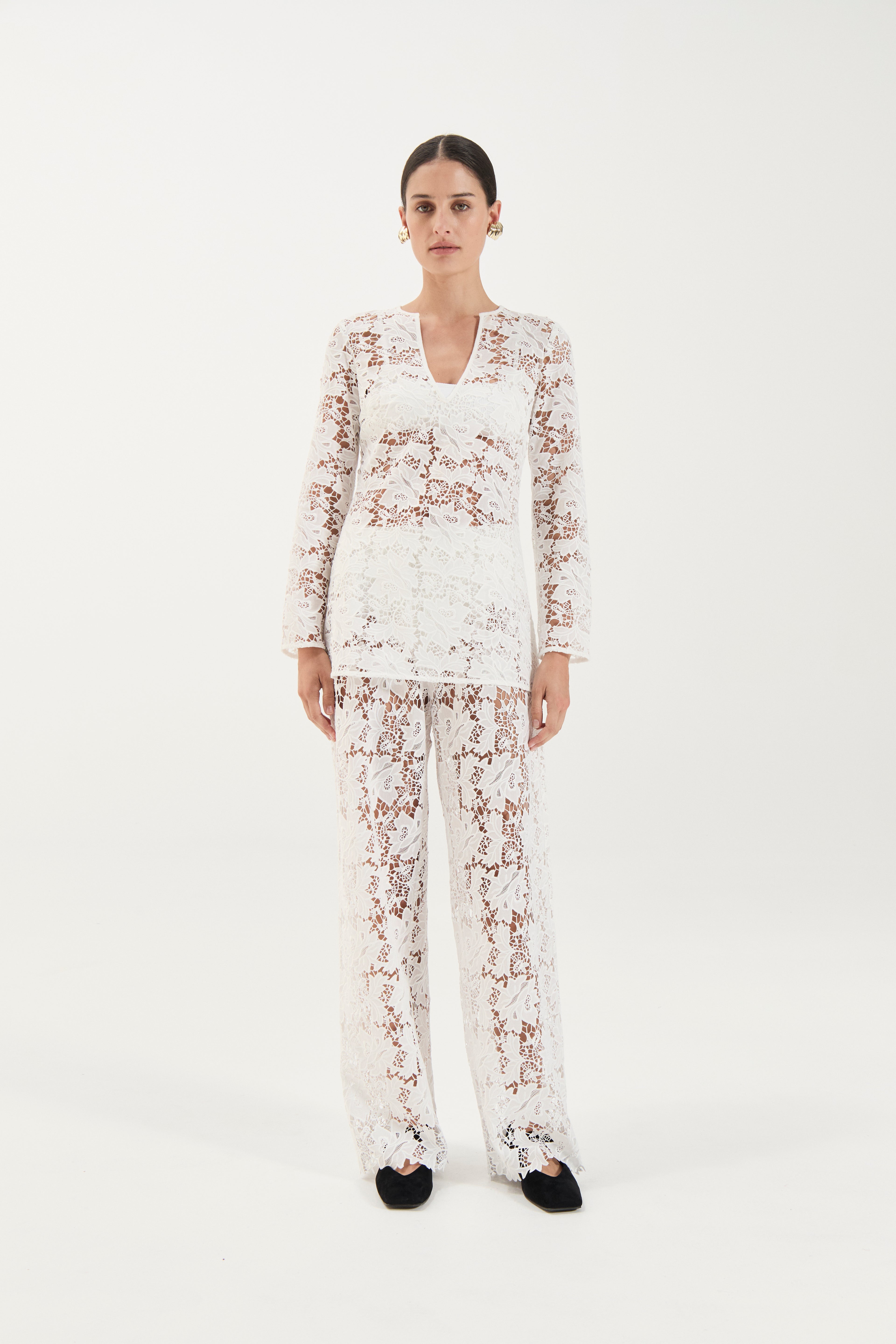 Zara Pants - Crochet Lace