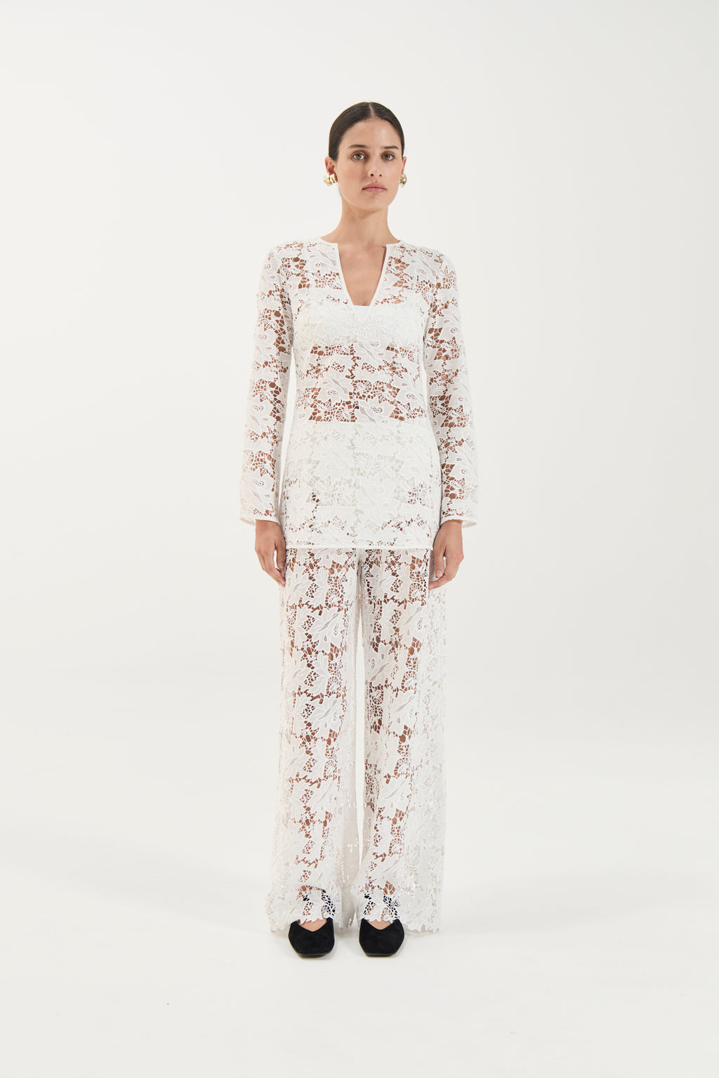 Zara Pants - Crochet Lace