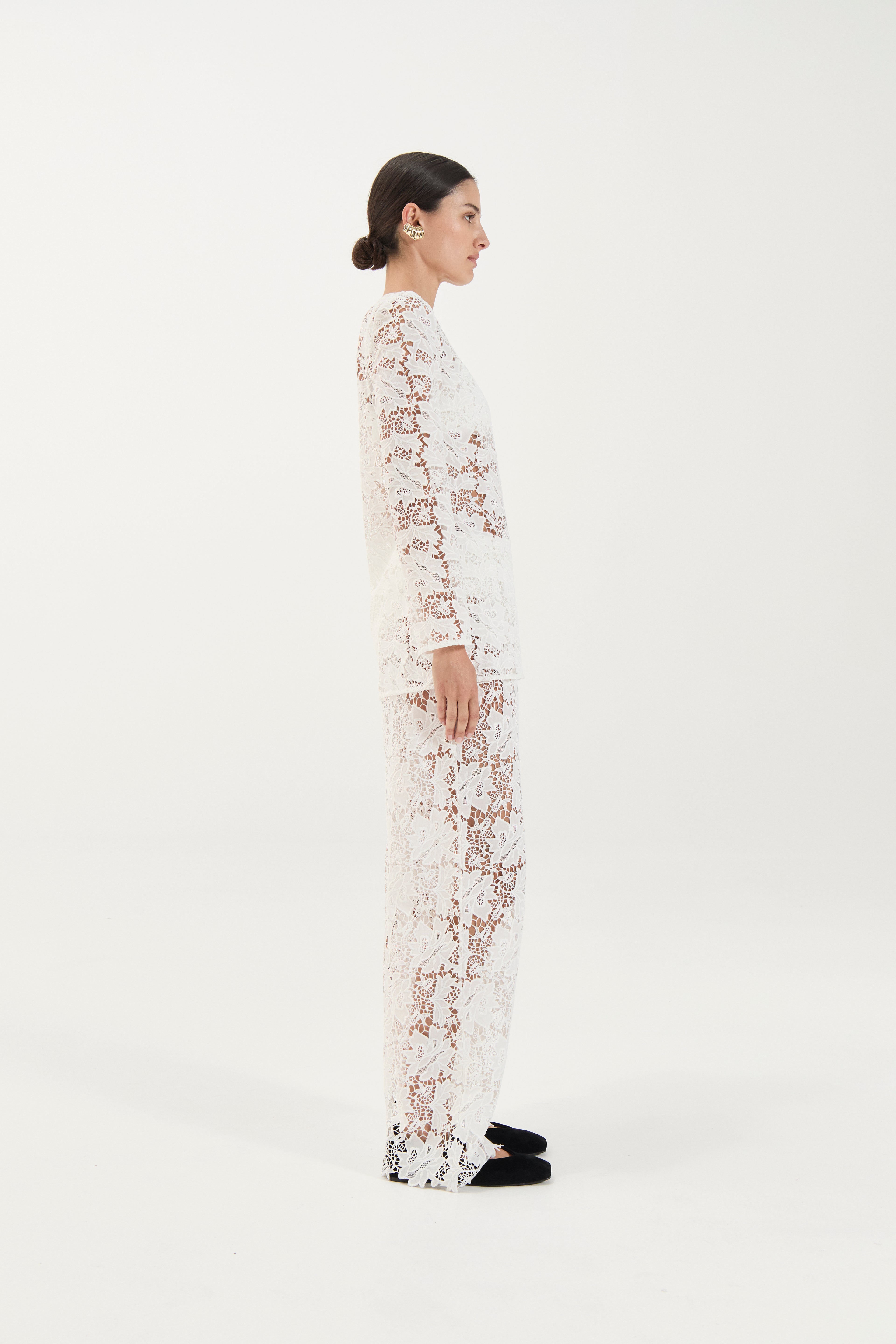 Daphne Tunic - Crochet Lace