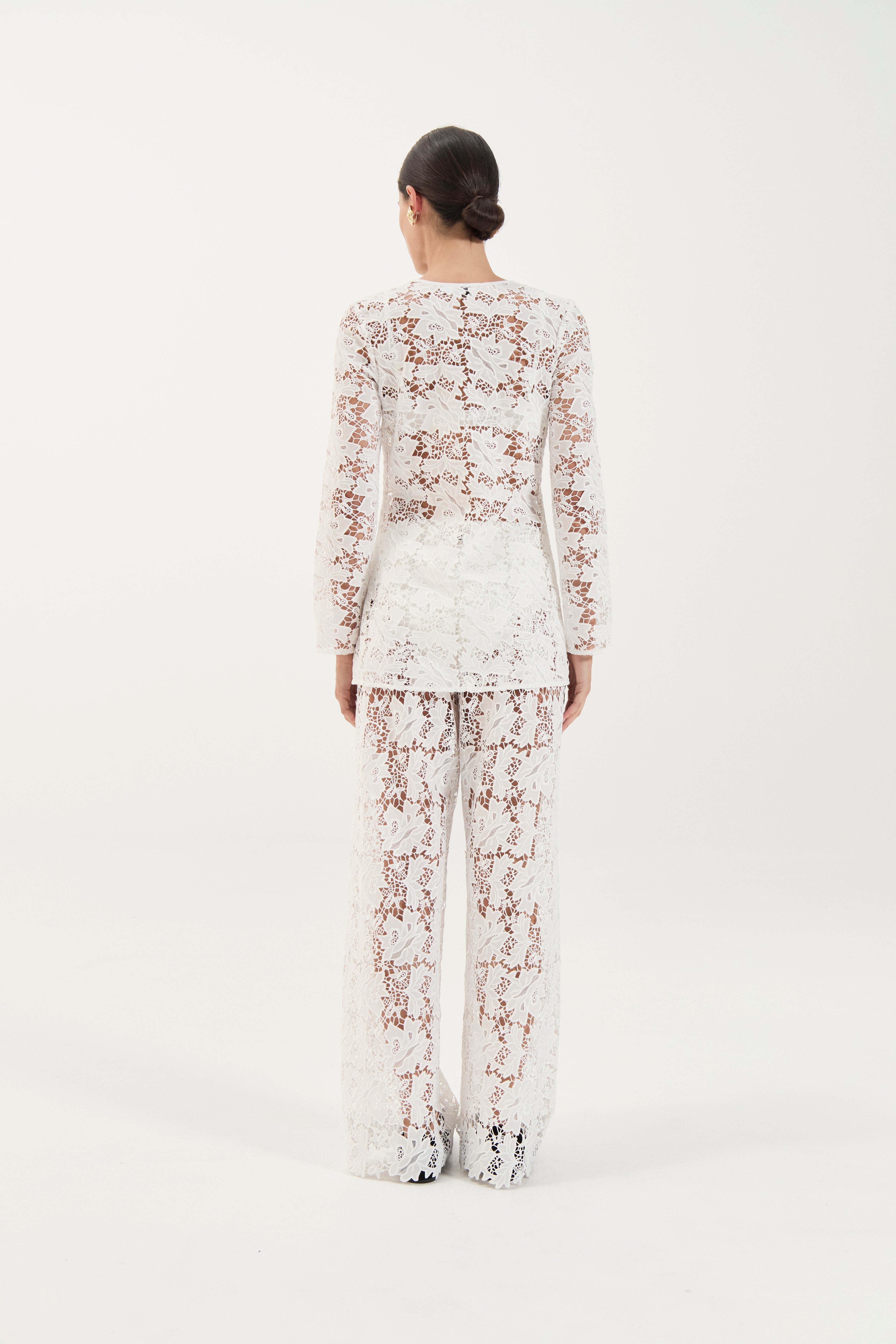 Zara Pants - Crochet Lace