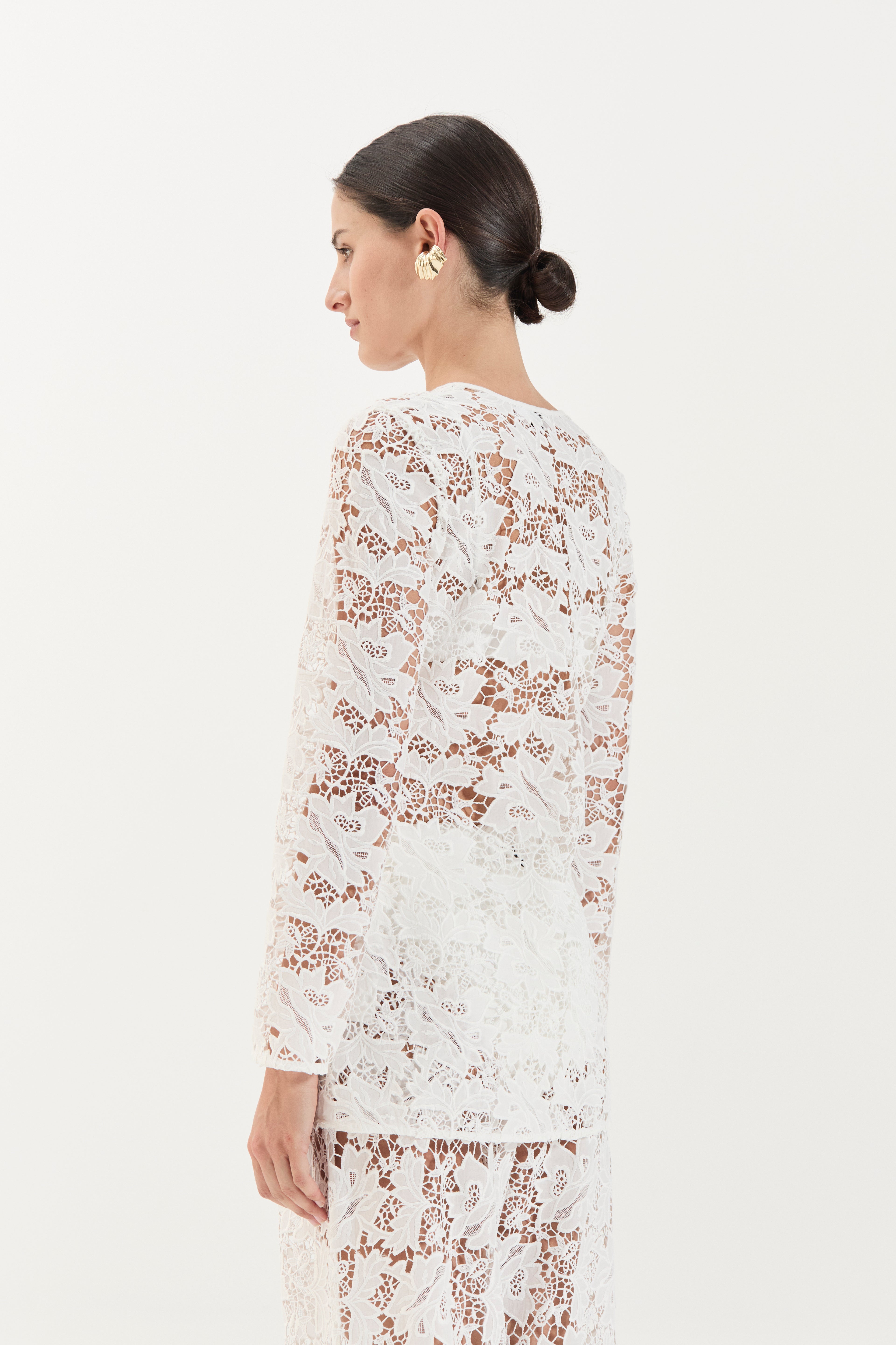 Daphne Tunic - Crochet Lace