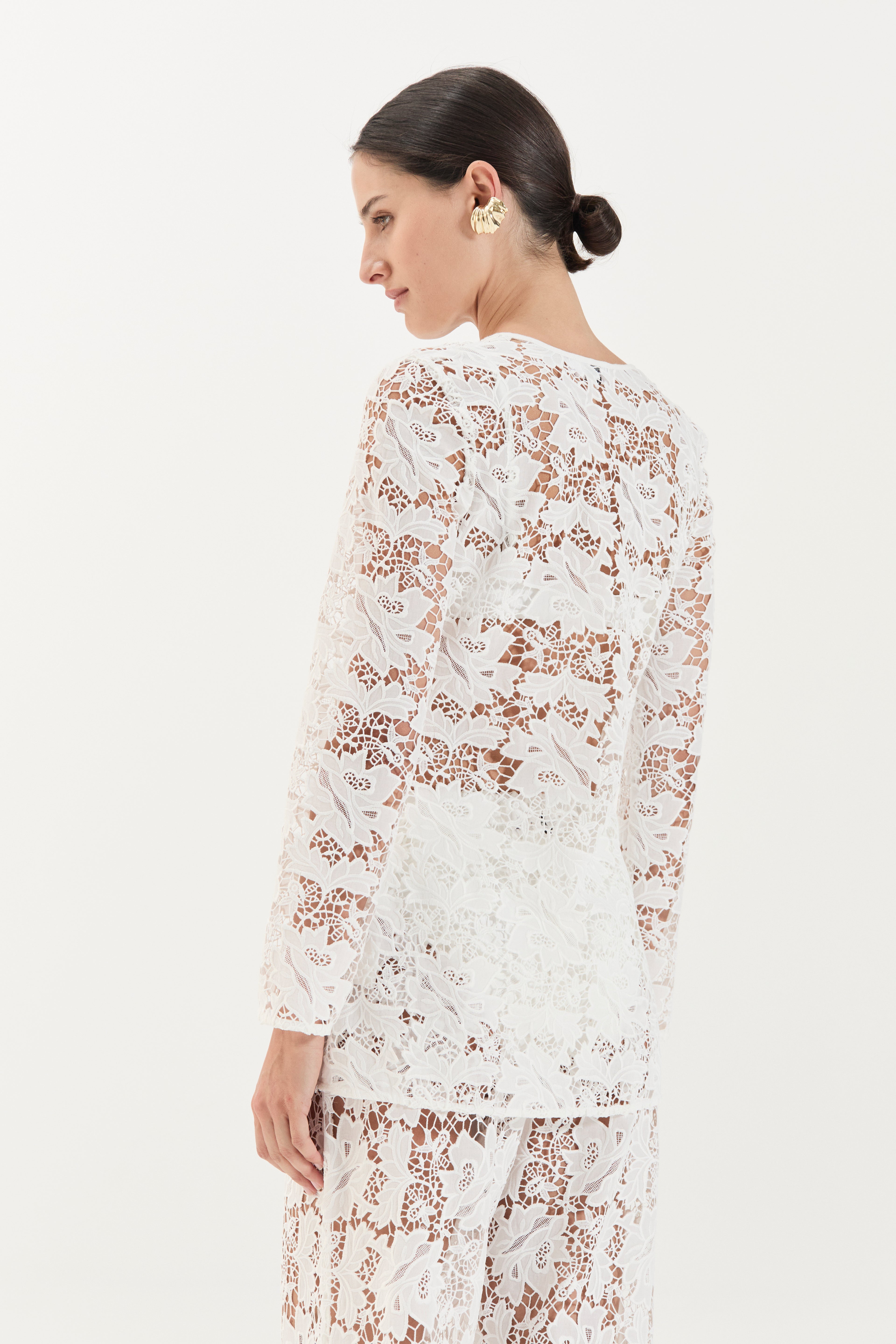 Daphne Tunic - Crochet Lace