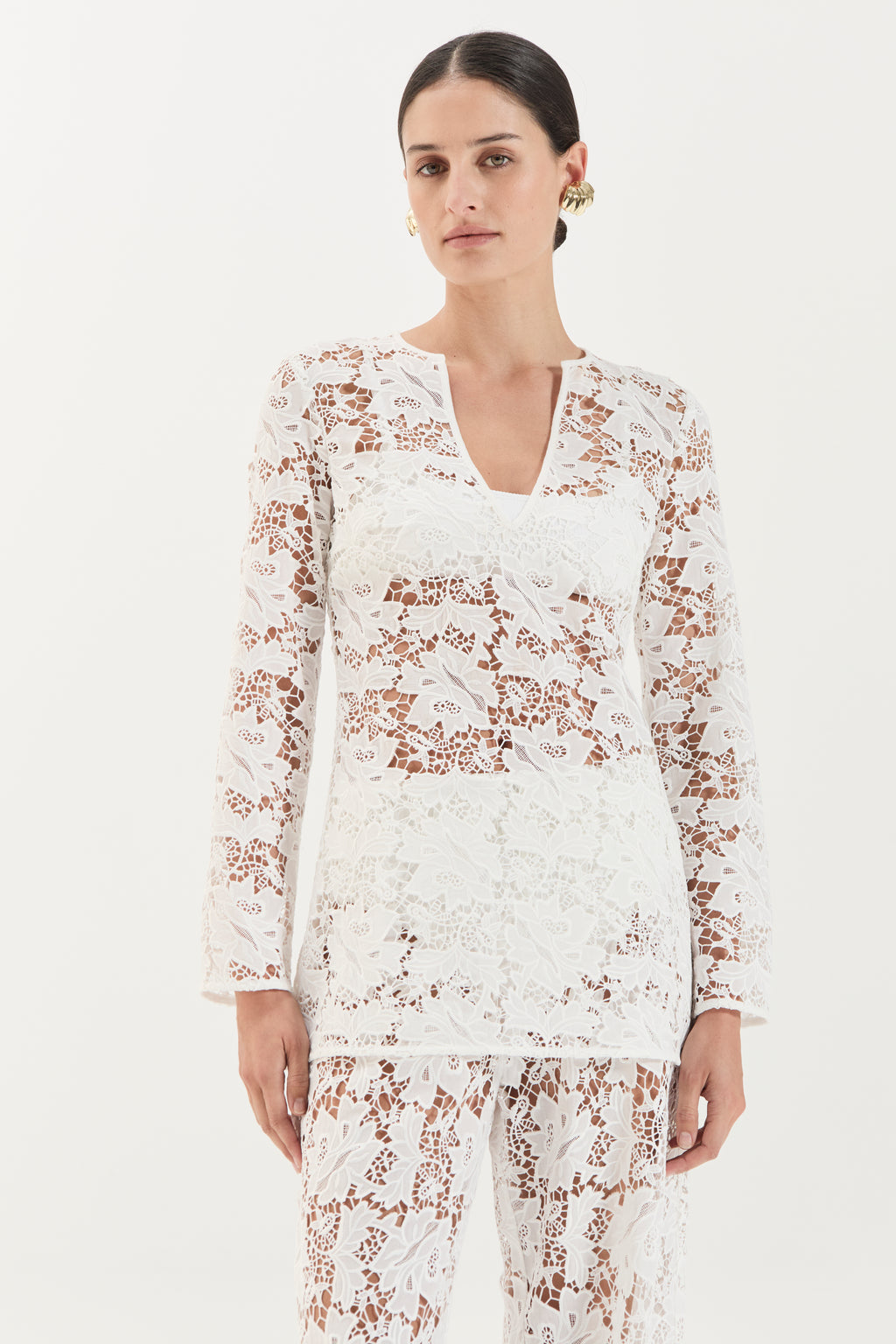 Daphne Tunic - Crochet Lace