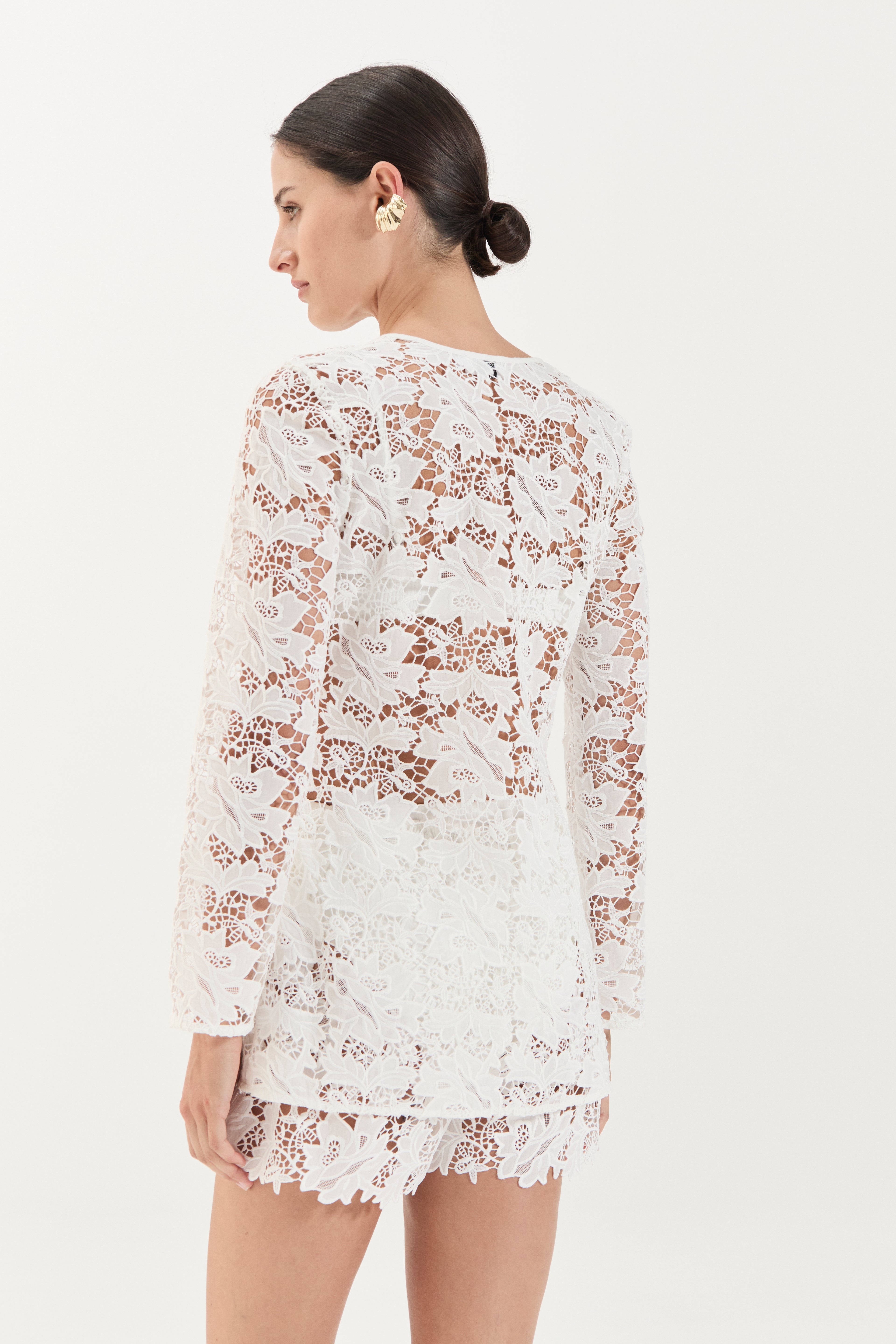 Bonnie Shorts - Crochet Lace