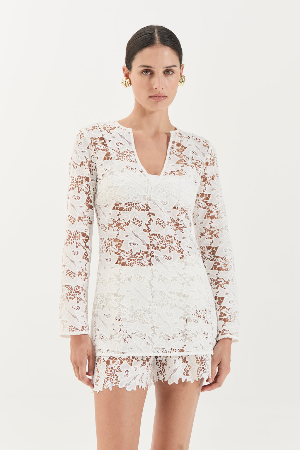 Bonnie Shorts - Crochet Lace