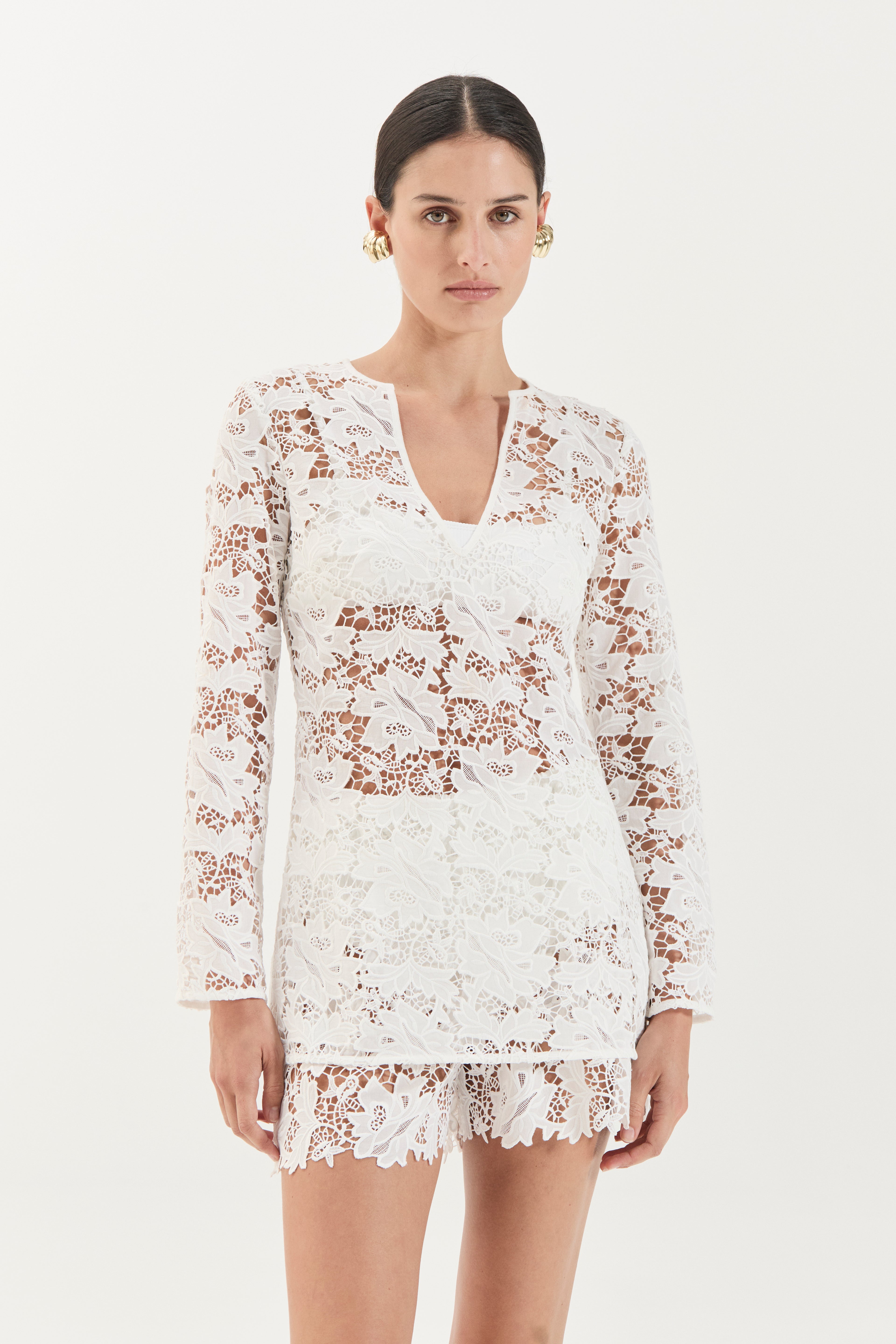 Bonnie Shorts - Crochet Lace