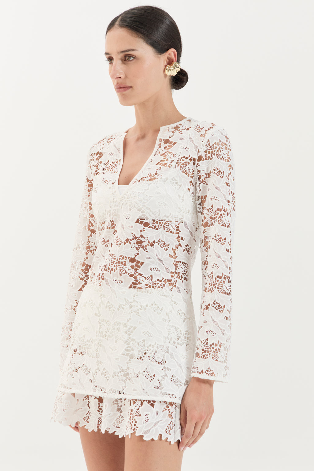 Bonnie Shorts - Crochet Lace