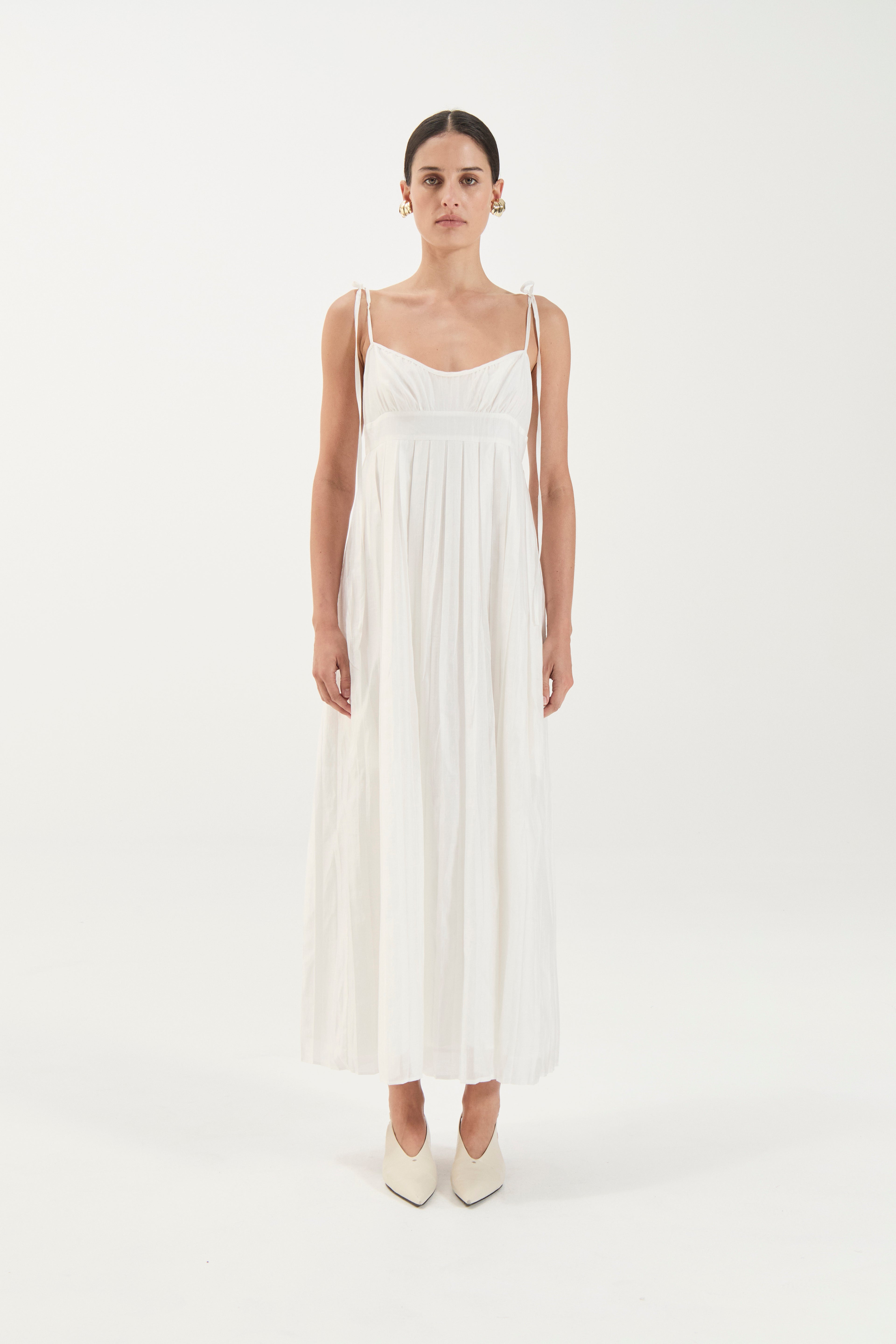 Maggie Dress - Ivory