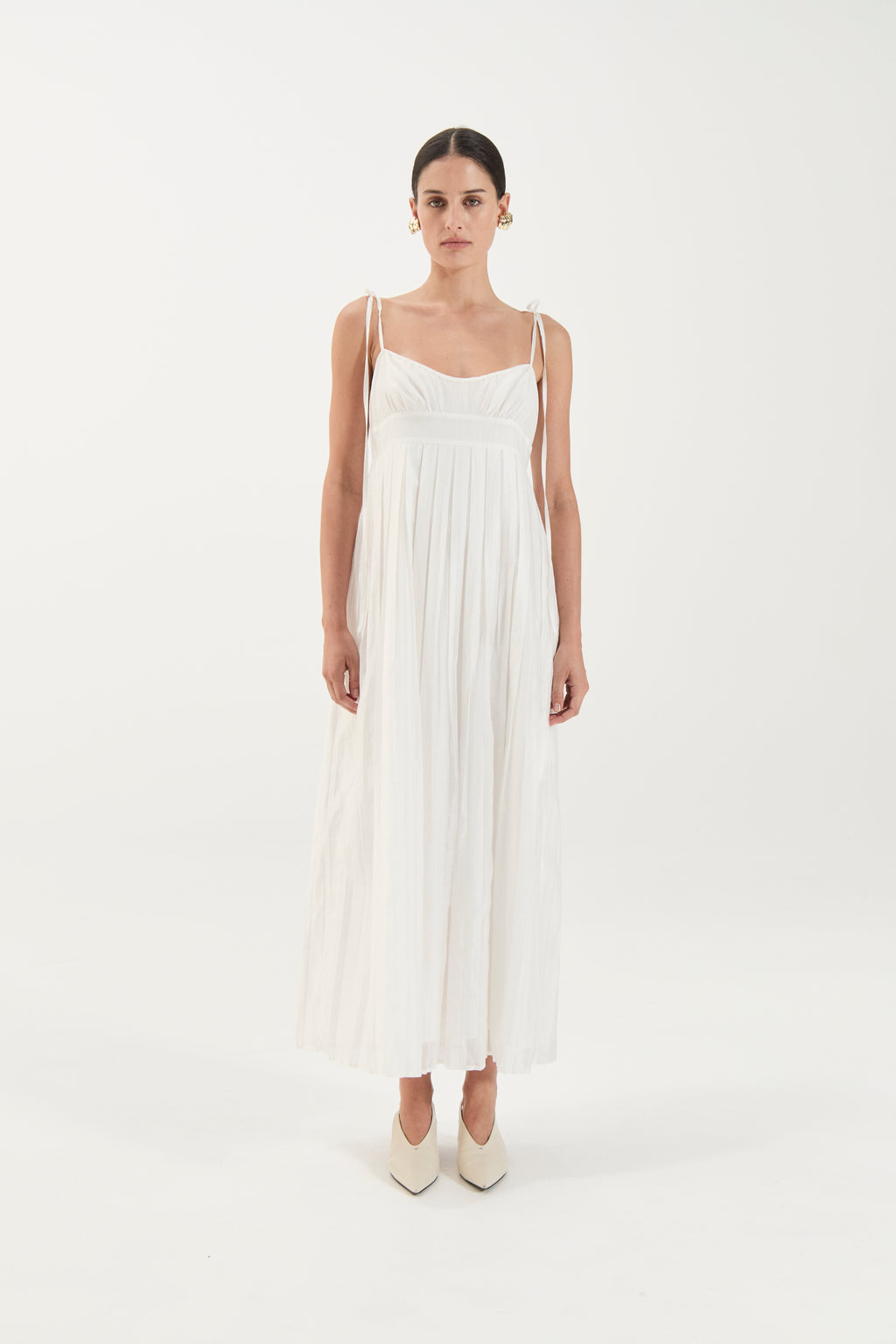 Maggie Dress - Ivory