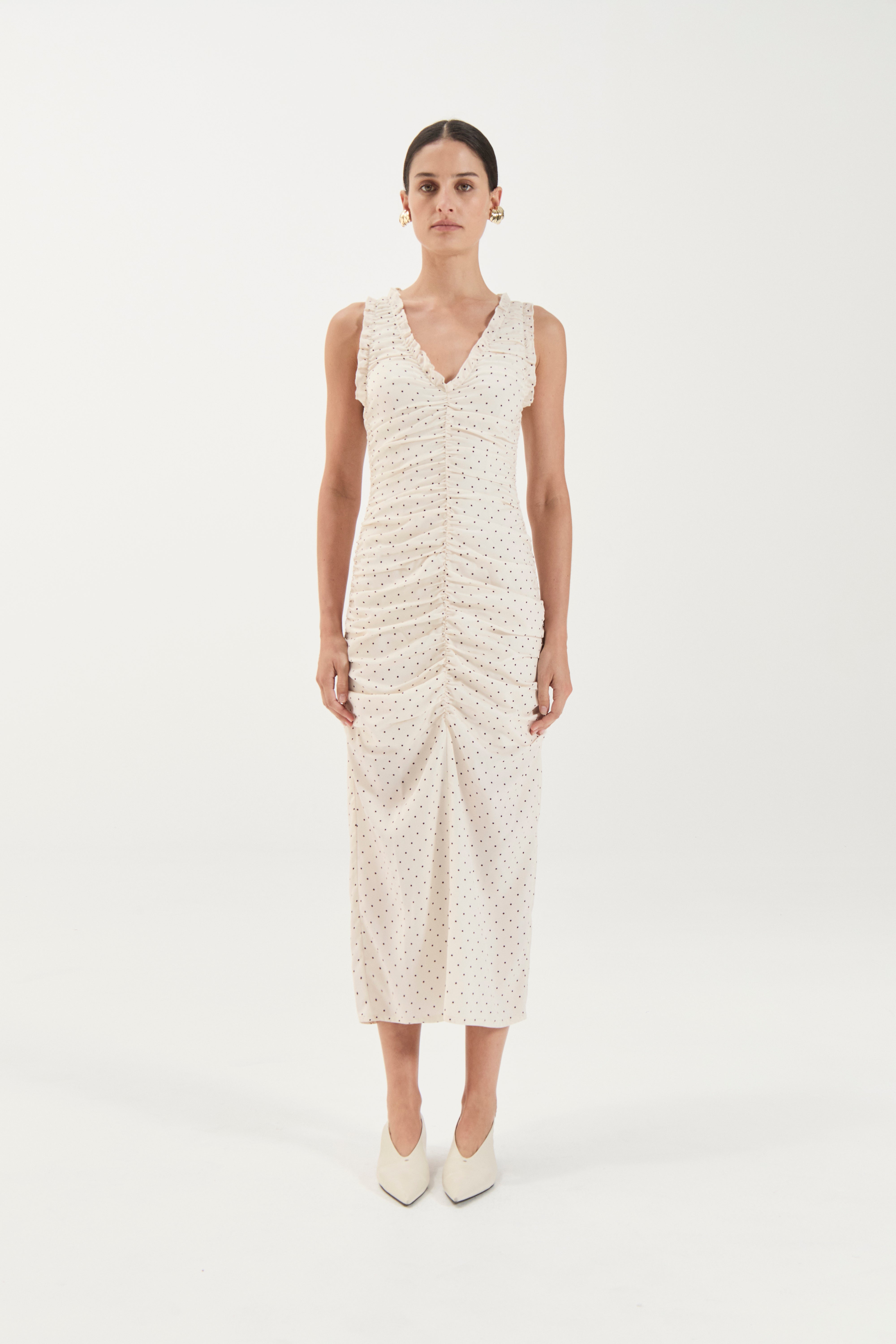 トップス SOOR PLOOM Clementine Dress Clementine Dress in Gingham by Soor Ploom - Last One In