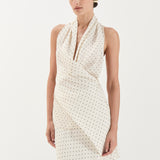 Antonella Top - Ivory Polka