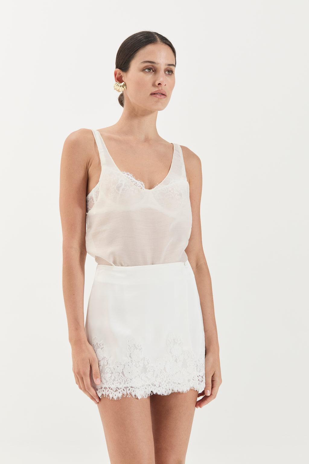 Harper Skirt - Ivory