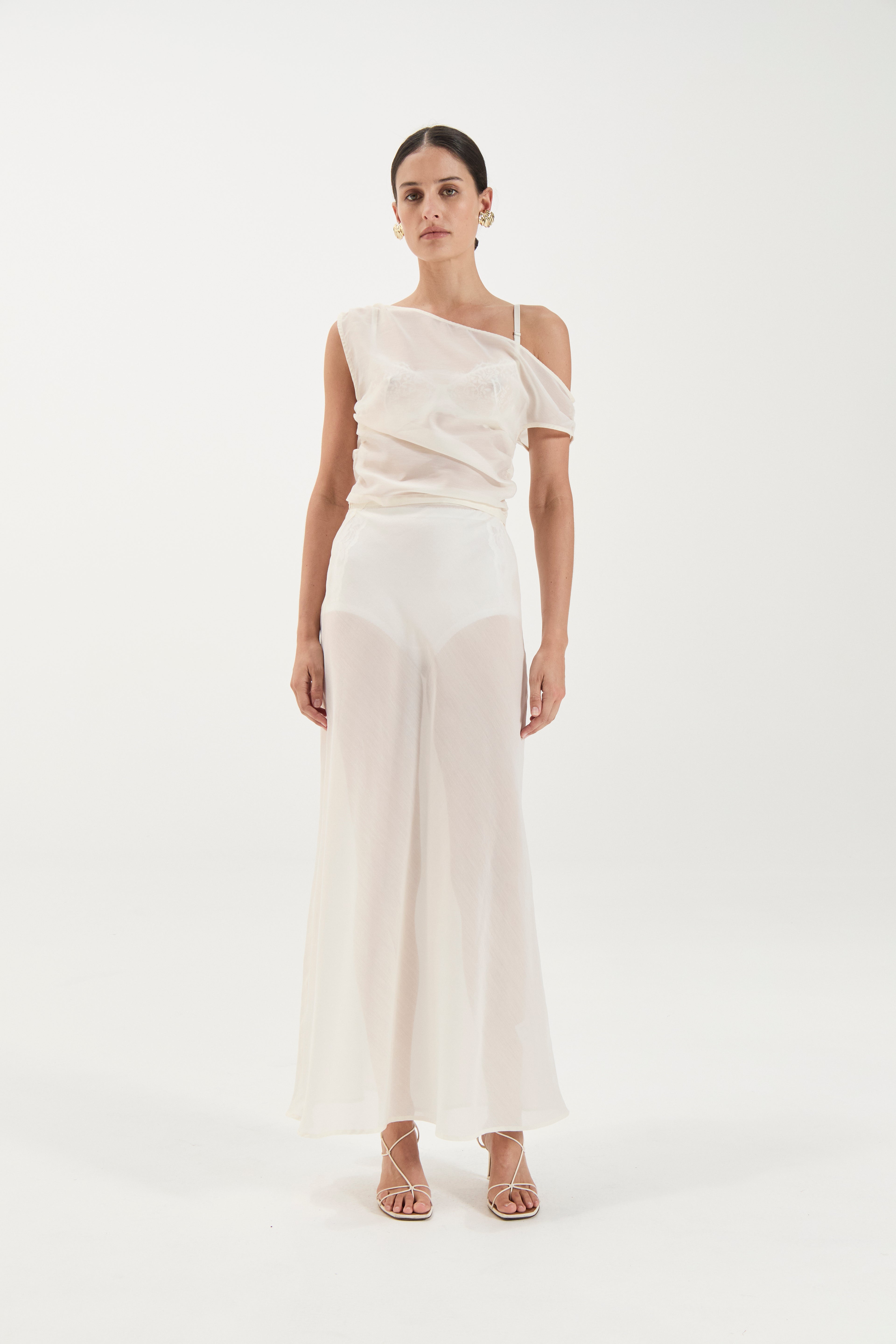 Francesca Skirt - White