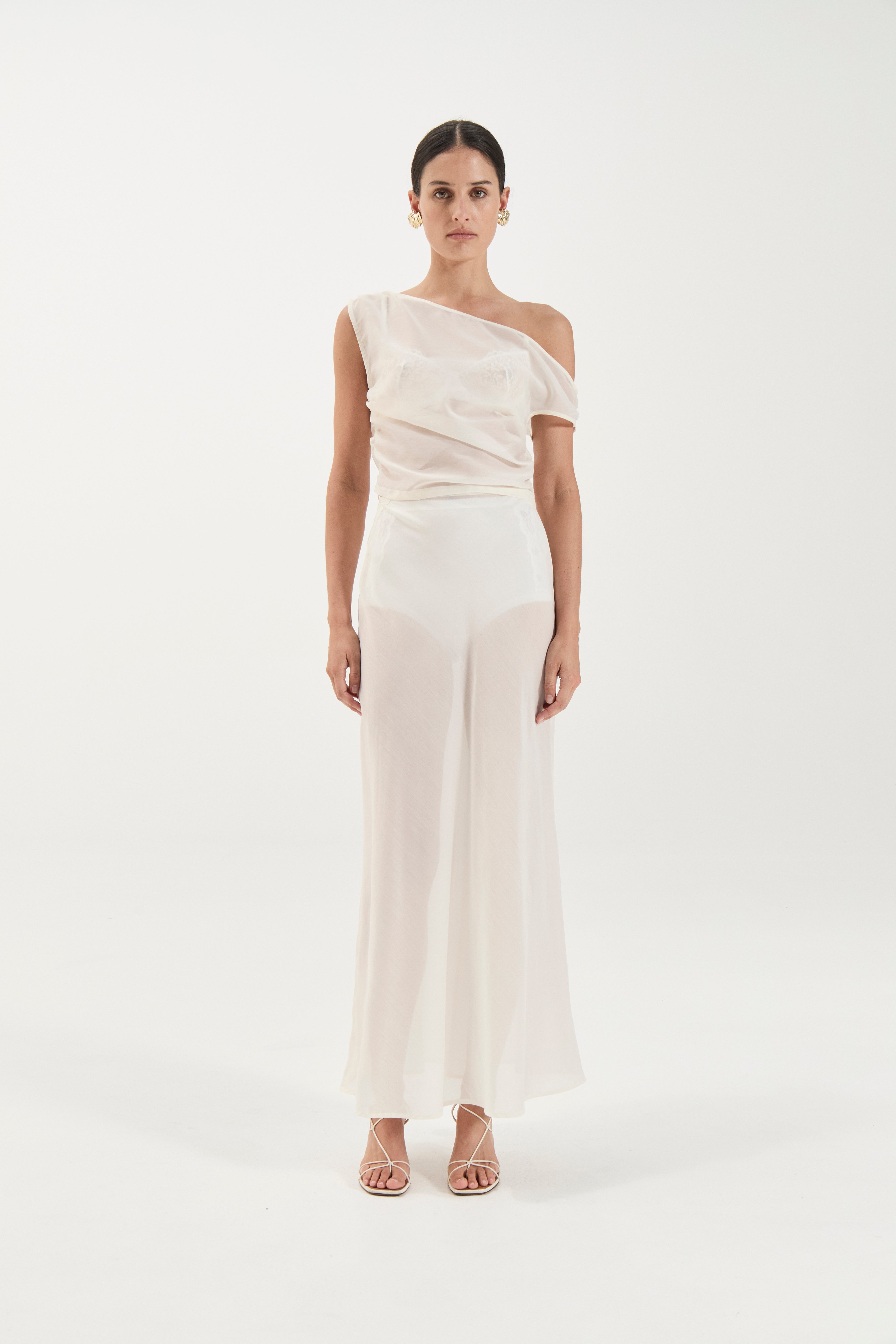 Genevieve Top - White