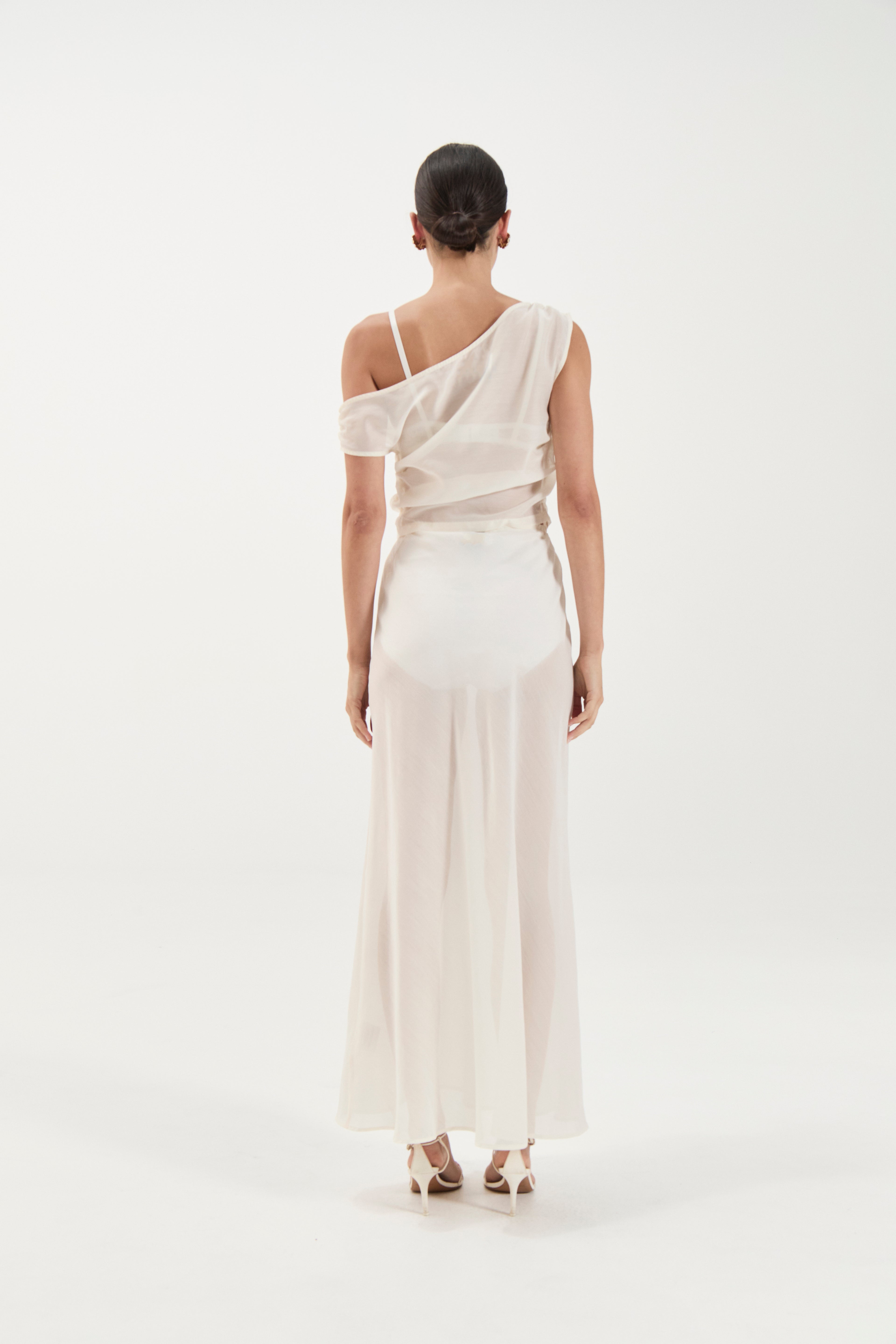 Genevieve Top - White