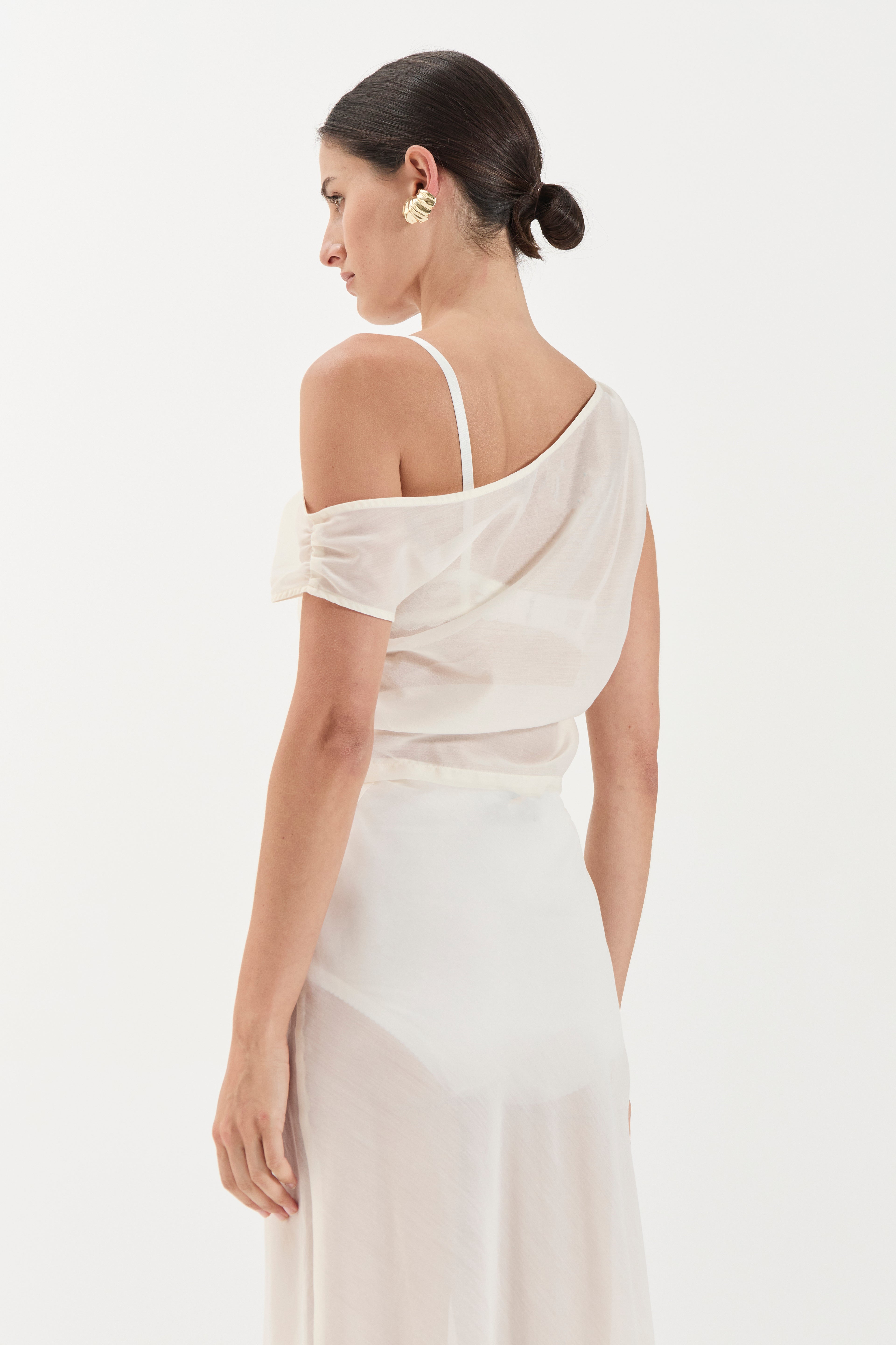 Genevieve Top - White