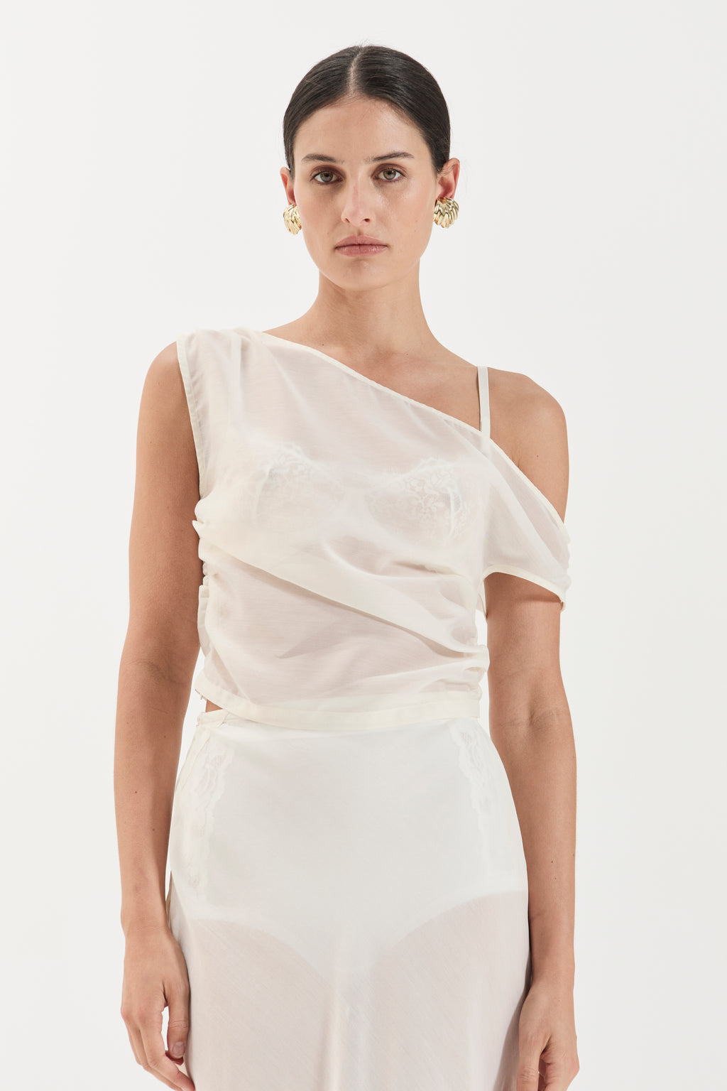 Genevieve Top - White
