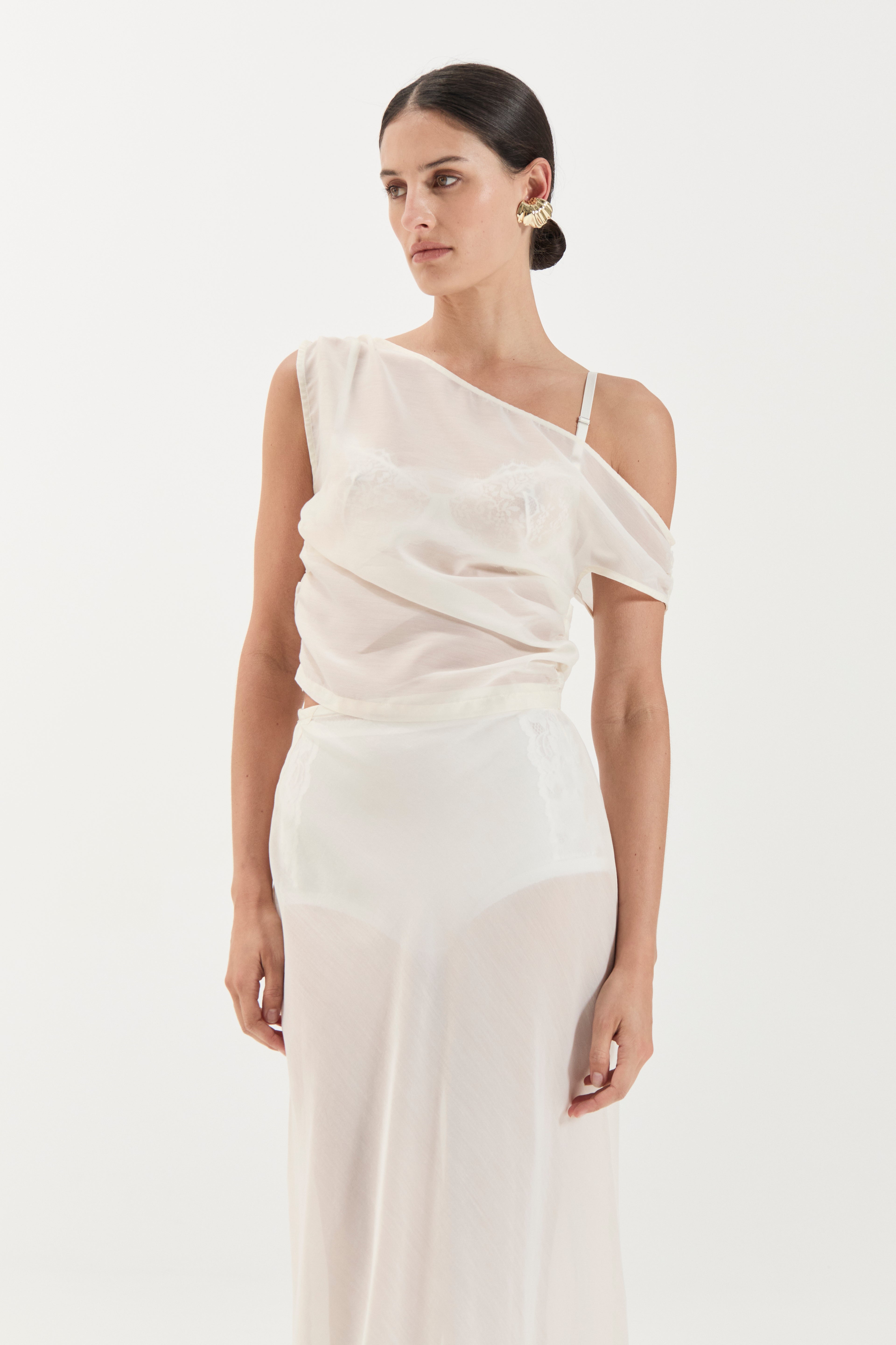Francesca Skirt - White